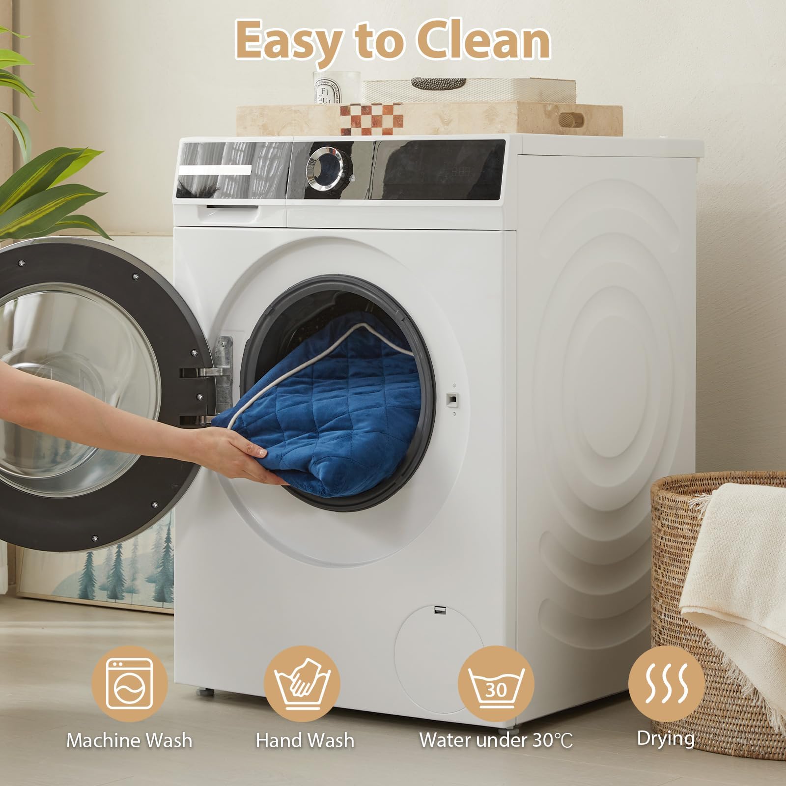 Wnpethome Orthopedic Xl Dog Bed For Crate, Waterproof Extra Large Dog Bed With Removable Washable Cover & Anti-Slip Bottom, Egg