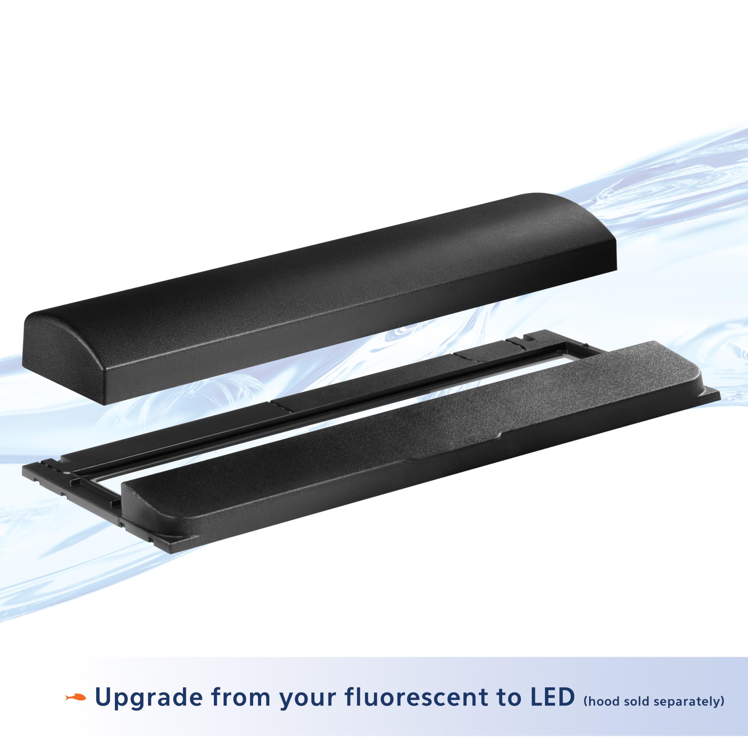 Aqueon LED Fish Tank Aquarium Strip Light Fixture, 20 Inch