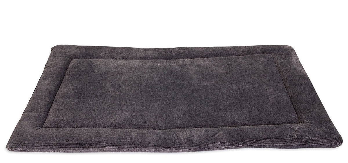 Petmate Aspen Pet Rectangular Kennel Mat, Dark Gray, For 40' Crates