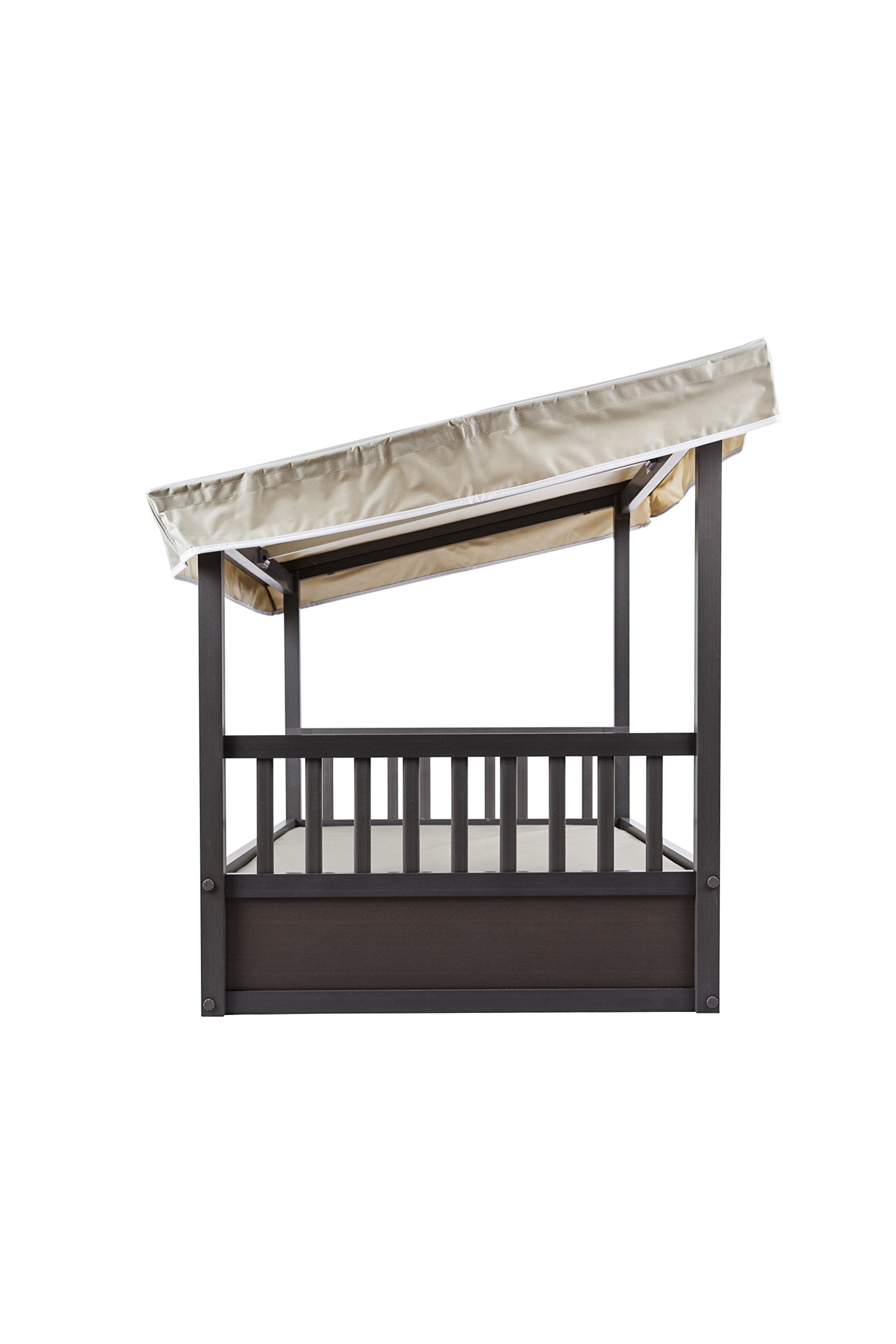 New Age Pet Ehpb505 Ecoflex Outdoor Dog Bed With Cover, Grey