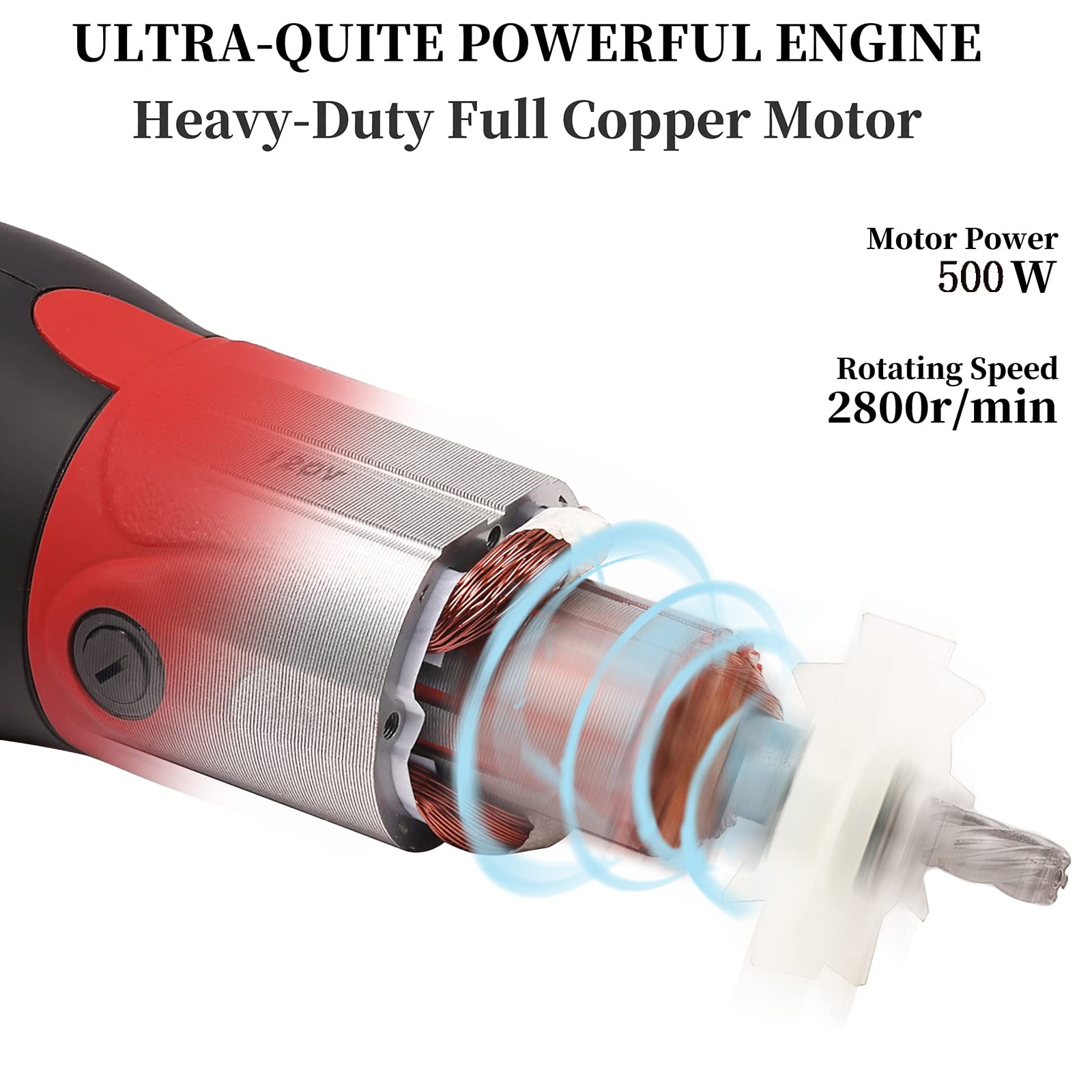 Duckboy Heavy Duty Clippers For Thick Coats Animals, 500W Professional Electric Shearing Machine For Horse Pony Cattle And Large