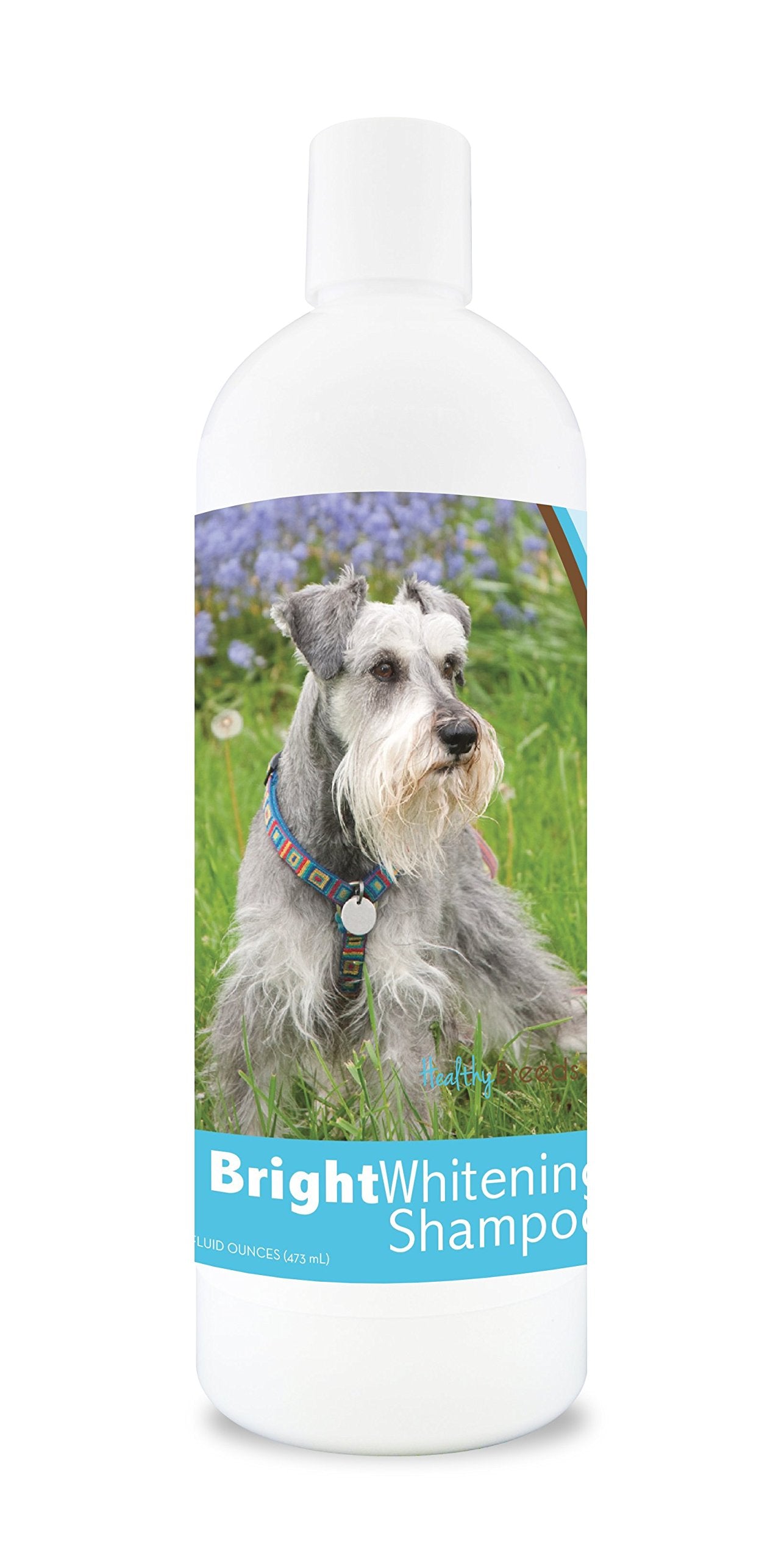 Healthy Breeds Miniature Schnauzer Bright Whitening Shampoo 12 Oz