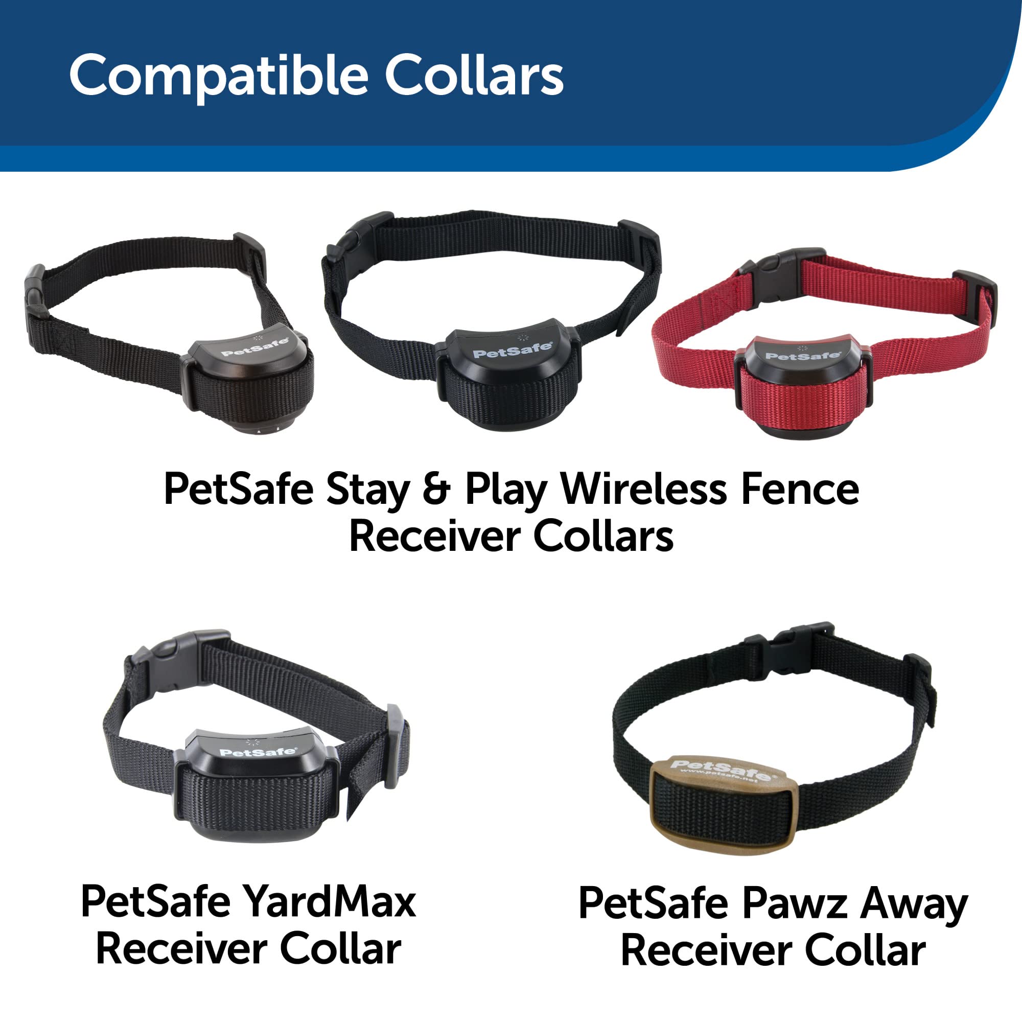 Petsafe 3/4 Replacement Collar Strap With No Holes, For Petsafe Bark, Wireless Fence, In-Ground Fence And Pawz Away Collars, Gre