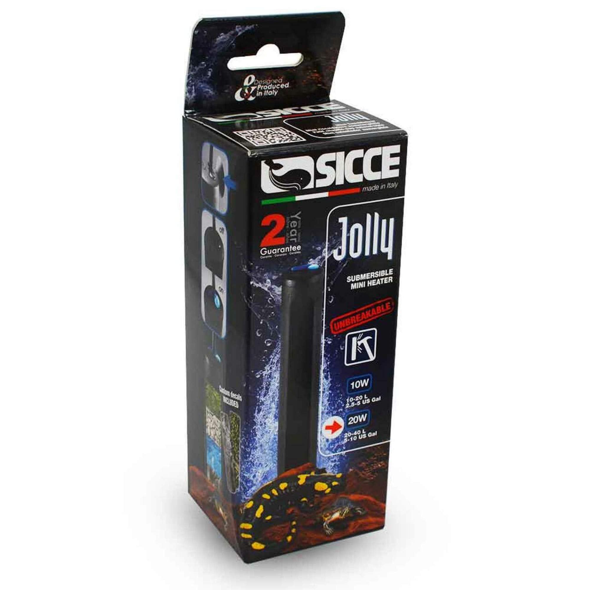Sicce 34895552: Jolly Submersible Heater, 20W