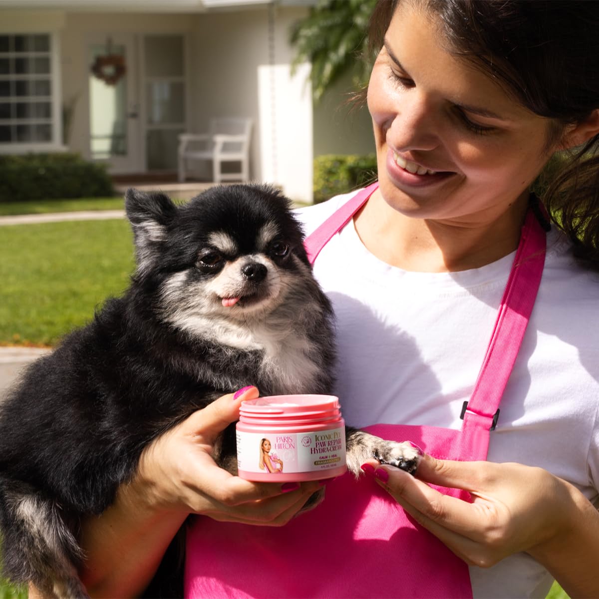 Paris Hilton Paw Repair Cream - Sulfate-Free & Fragrance-Free, 120Ml | Hypoallergenic, Nourishing Dog Cream For Soft, Healthy Pa