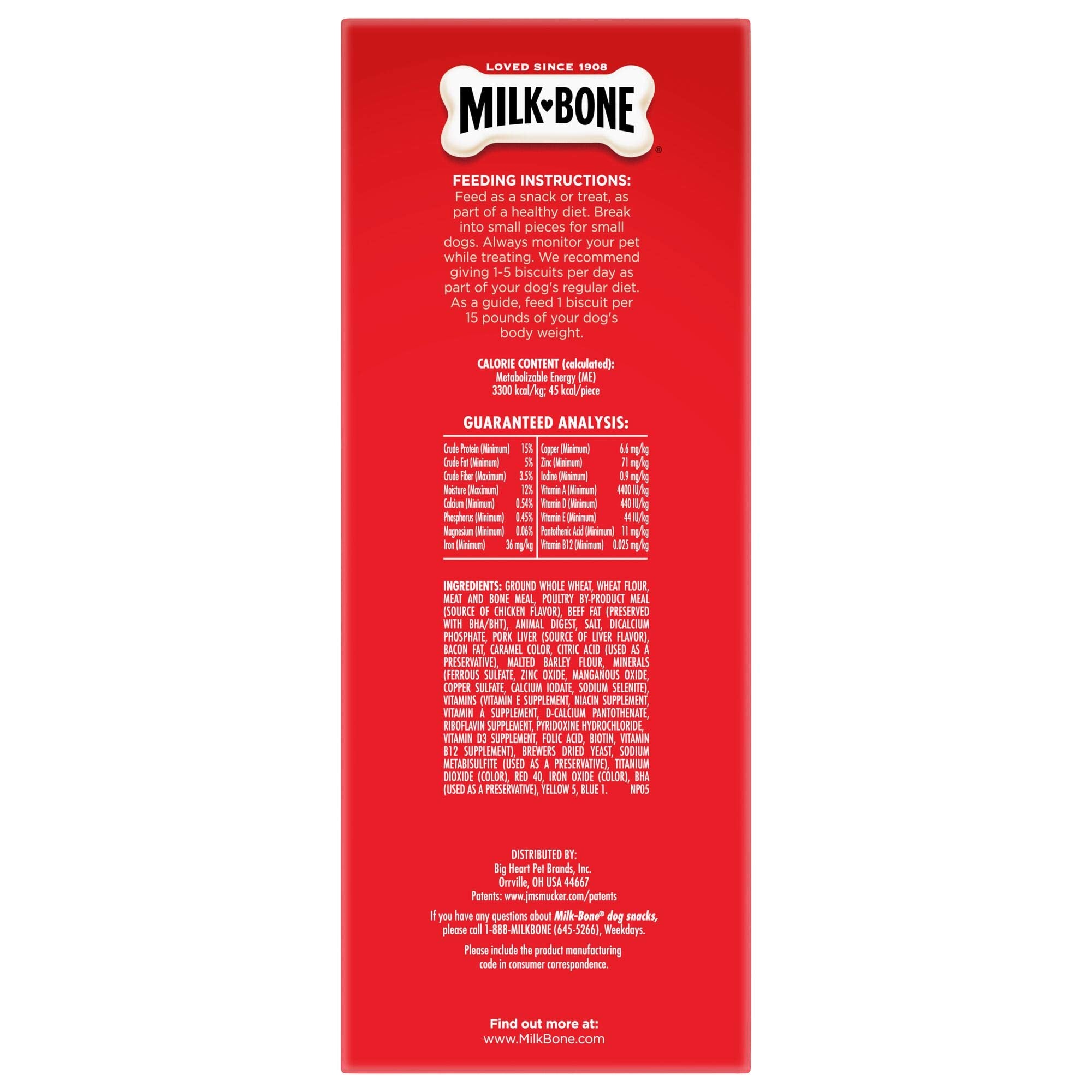 Milk-Bone Gravy Bones Dog Treats with 4 Savory Meat Flavors Coated in Gravy, 60 Ounce (Pack of 3)