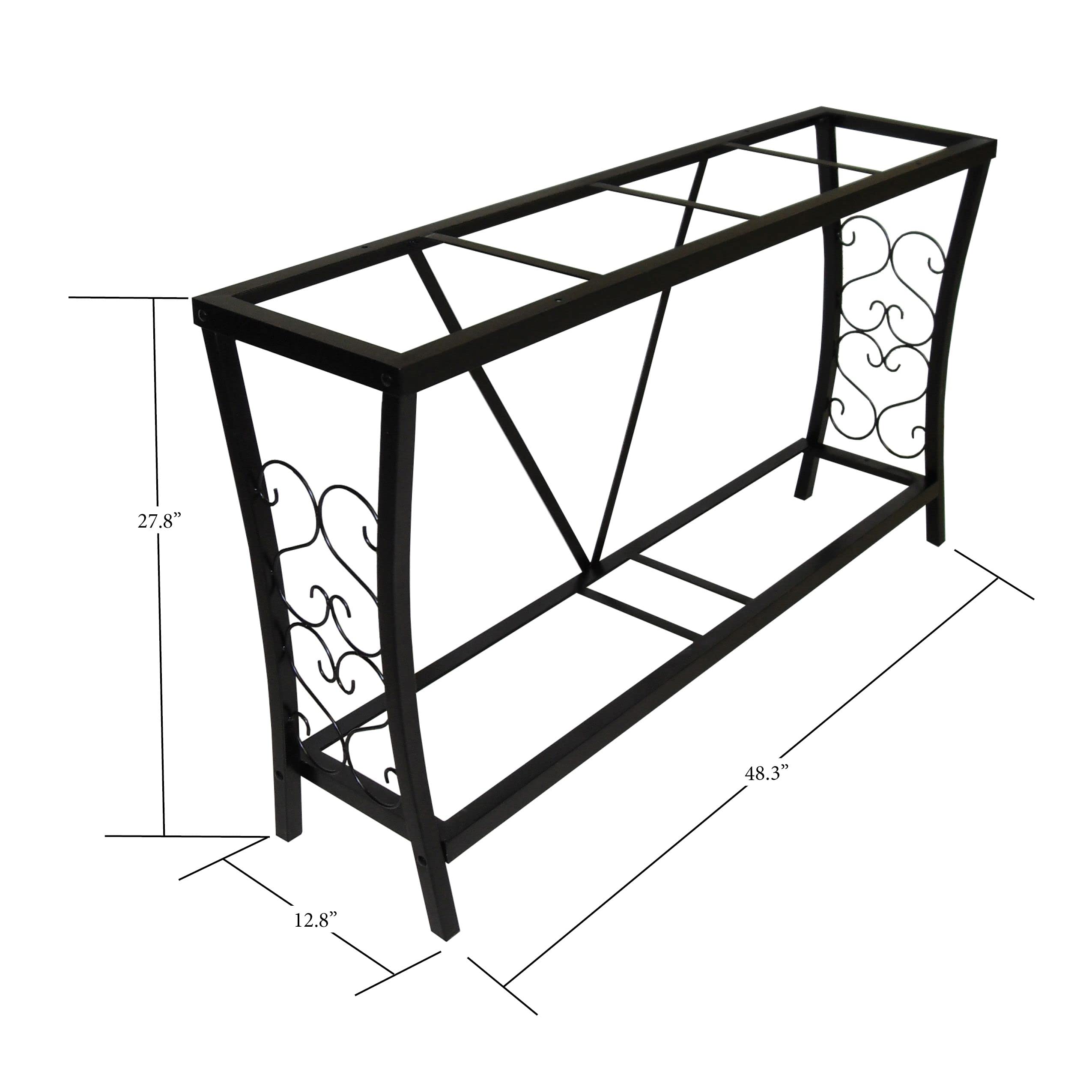 Aquatic Fundamentals 55 Gallon Aquarium Stand – Black