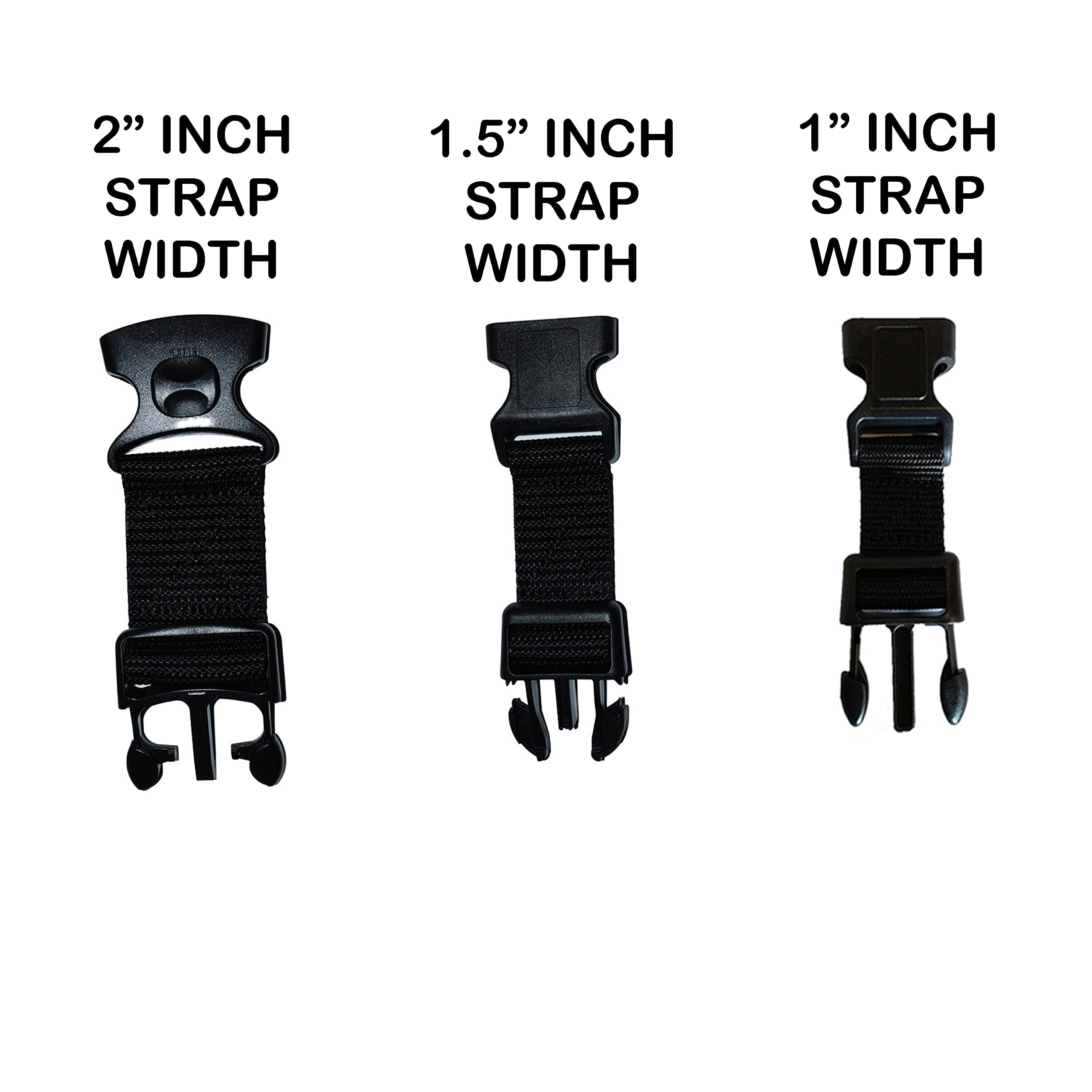 Doggie Stylz Dog Harness Girth Strap Extender Harnesses, Adds 3-5 Extra Inch Extension To Your Dogs Girth Strap (2'' Inch Width