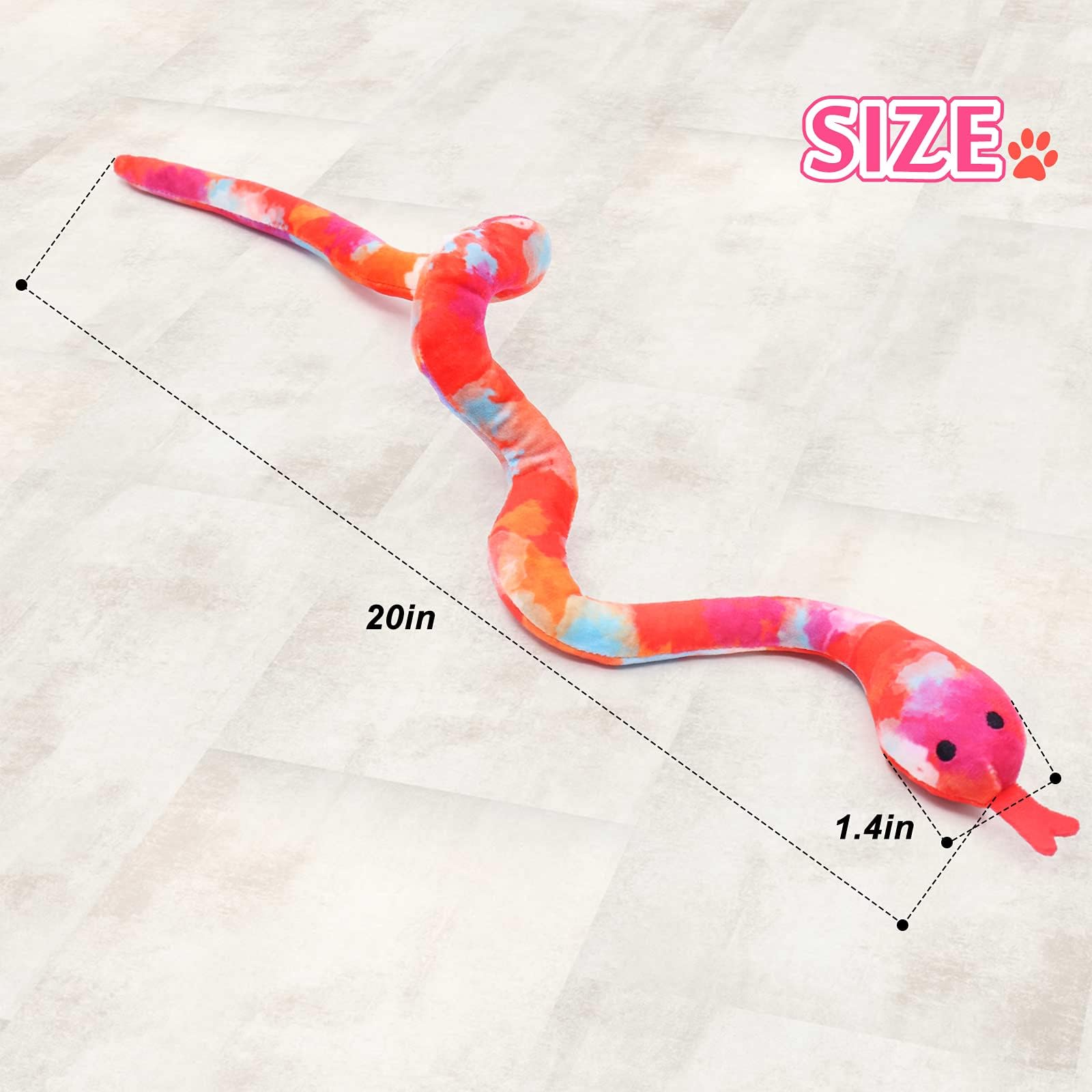 Ciyvolyeen Snake Catnip Toys Kitten Supplies Interactive Catnip Toys For Indoor Cats Snakes Cat Toy Novelty Gift For Cat Lovers