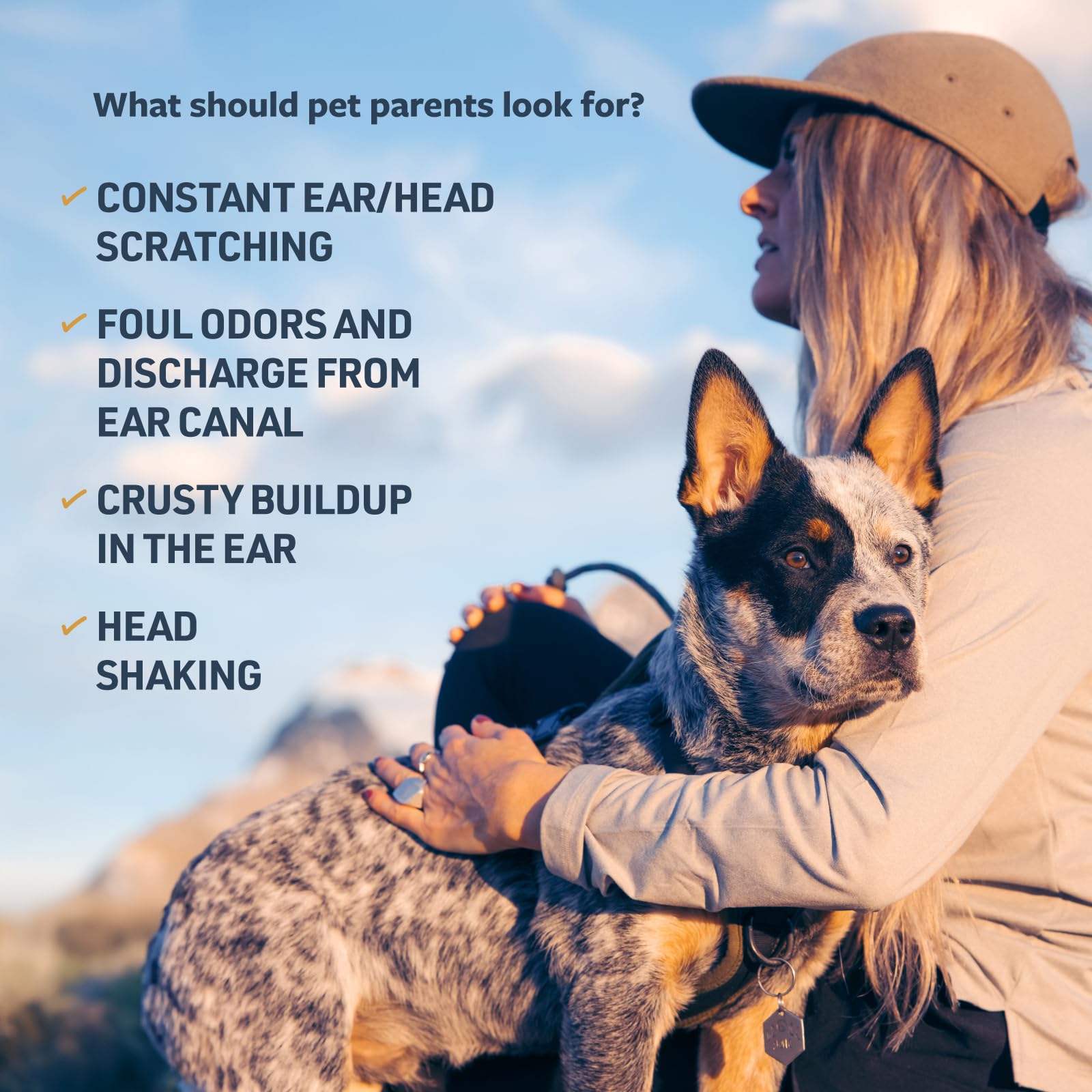 Veterinary Formula Clinical Care Ear Therapy, 4 oz. - Cat and Dog Ear Cleaner to Help Soothe Itchiness and Cleans The Ear Canal