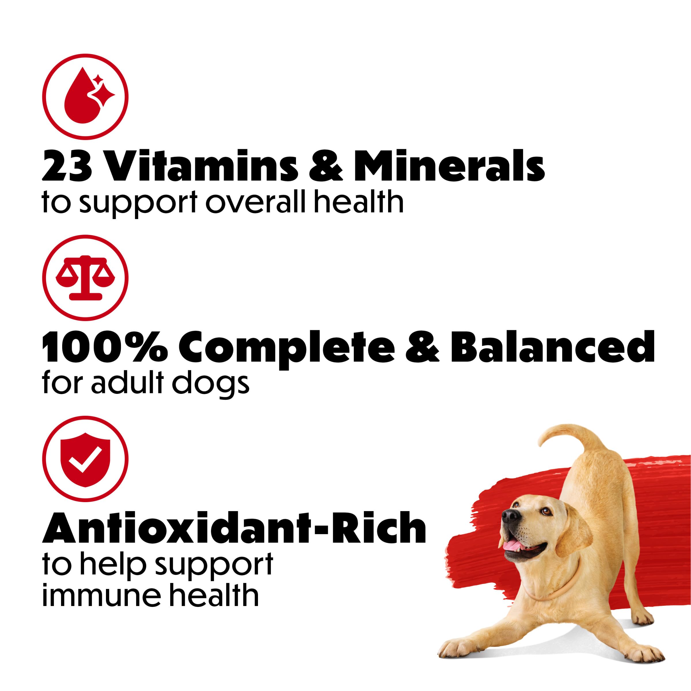 Purina Beneful Originals With Farm-Raised Beef Natural Dog Food Dry Recipe With Added Vitamins, Minerals and Nutrients - (Pack o