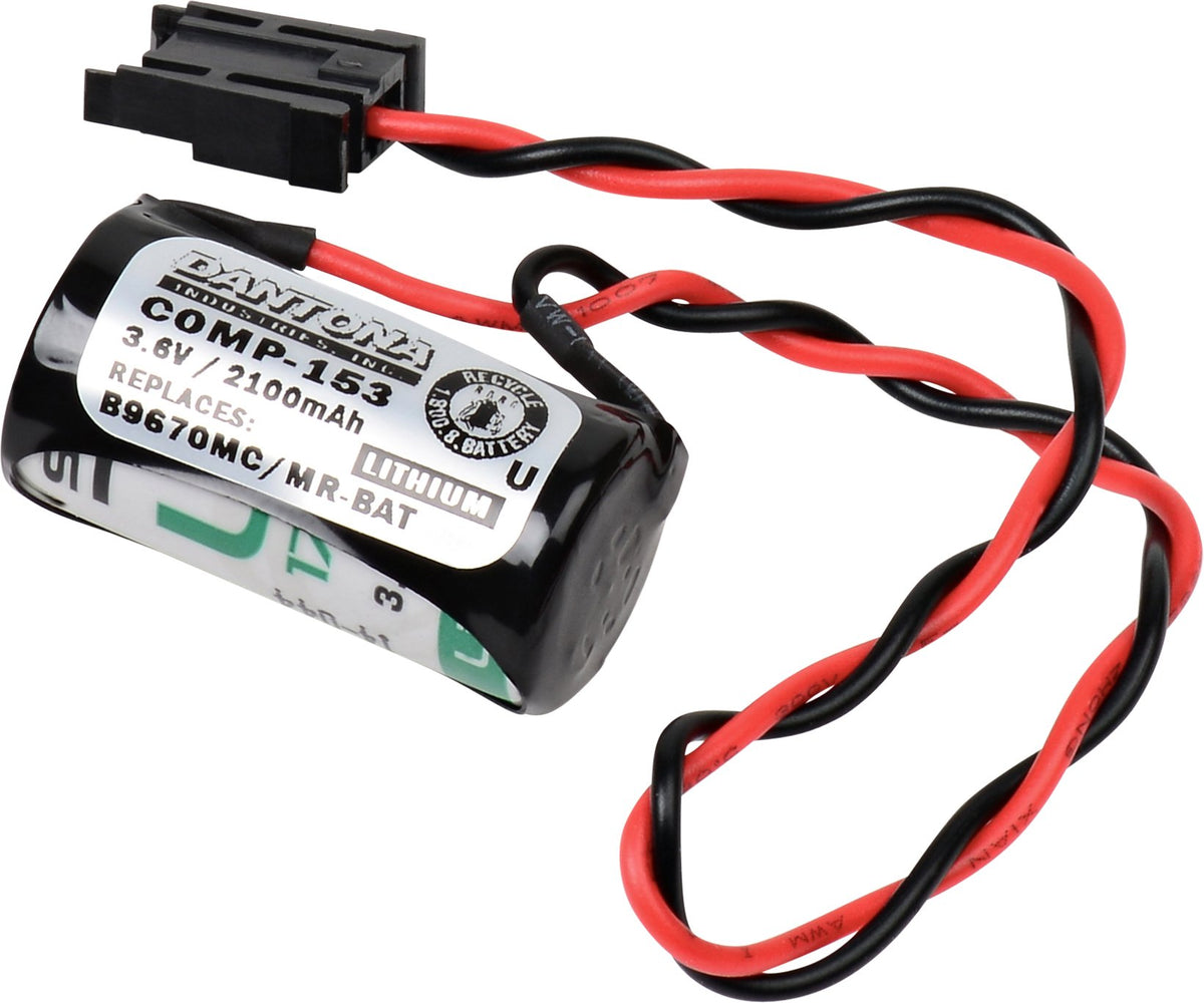 Replacement Plc Battery For Mitsubishi A6Bat-Mrbat