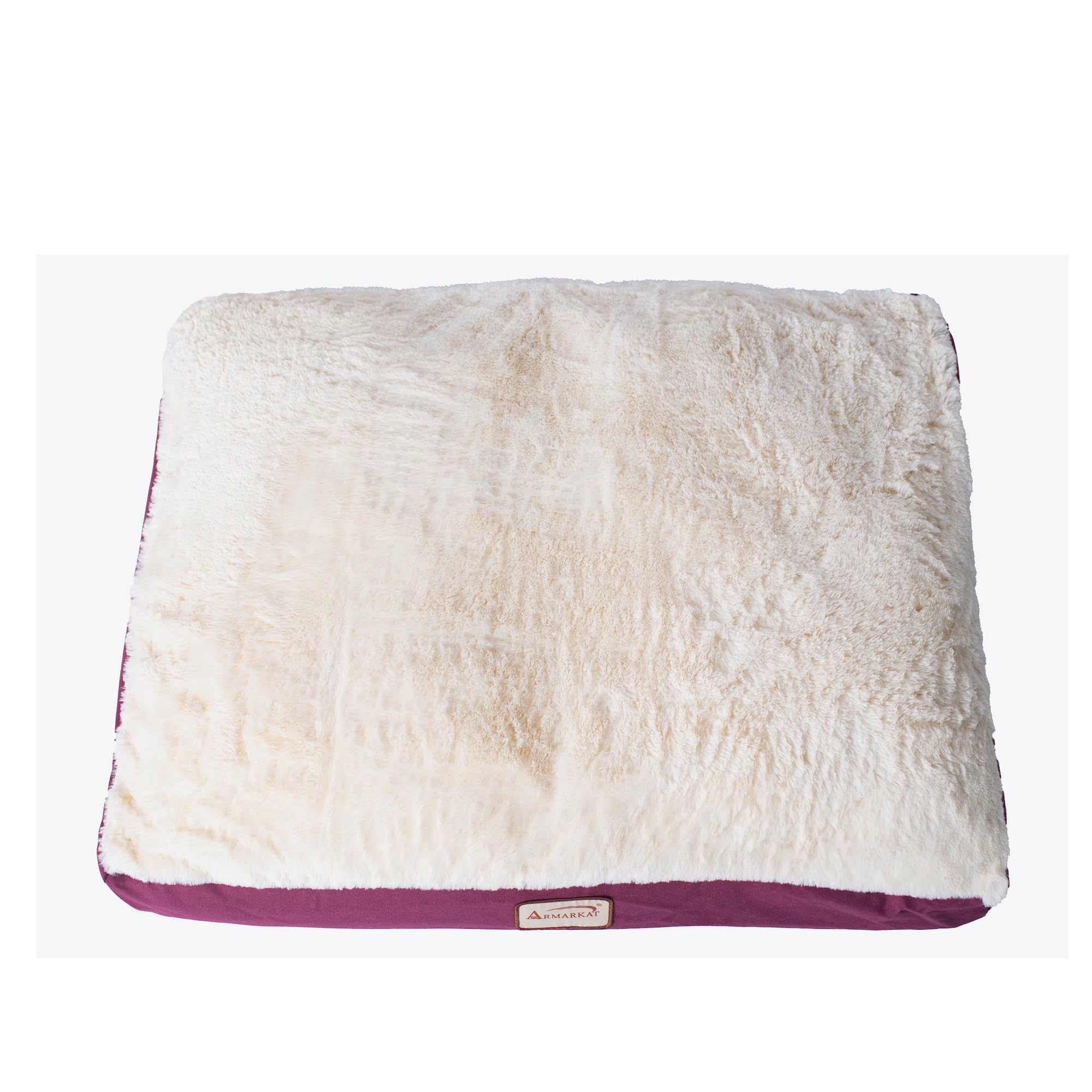 Armarkat Pet Bed Mat 39-Inch by 28-Inch by 7-Inch, M02HJH/MB-Large, Ivory
