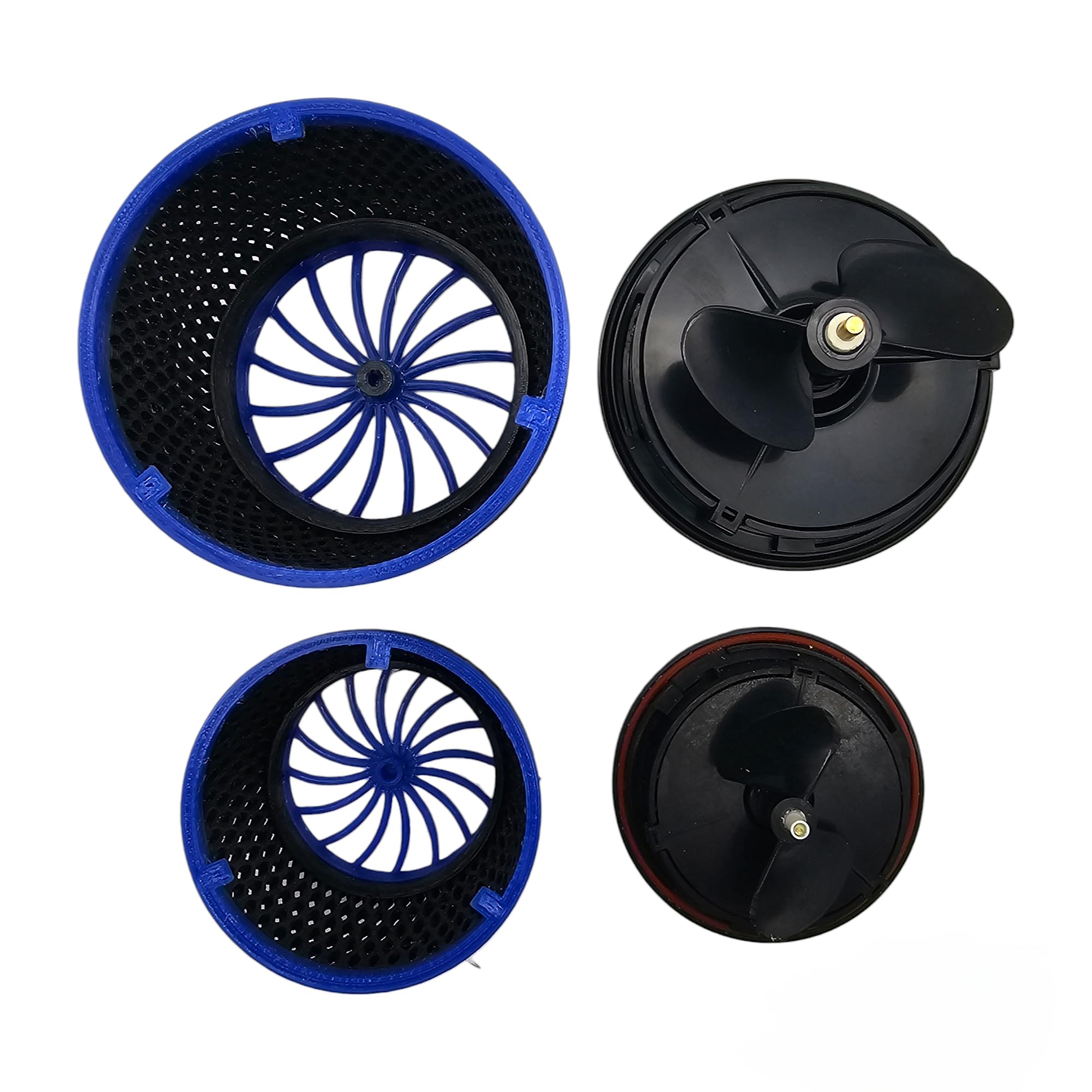 Anemone Guard Nem Guard Direct Replacment For Ecotech Marine Vortech Mp10 & Mp40 (Mp40, Blue-Black-Blue (Tri-Color))