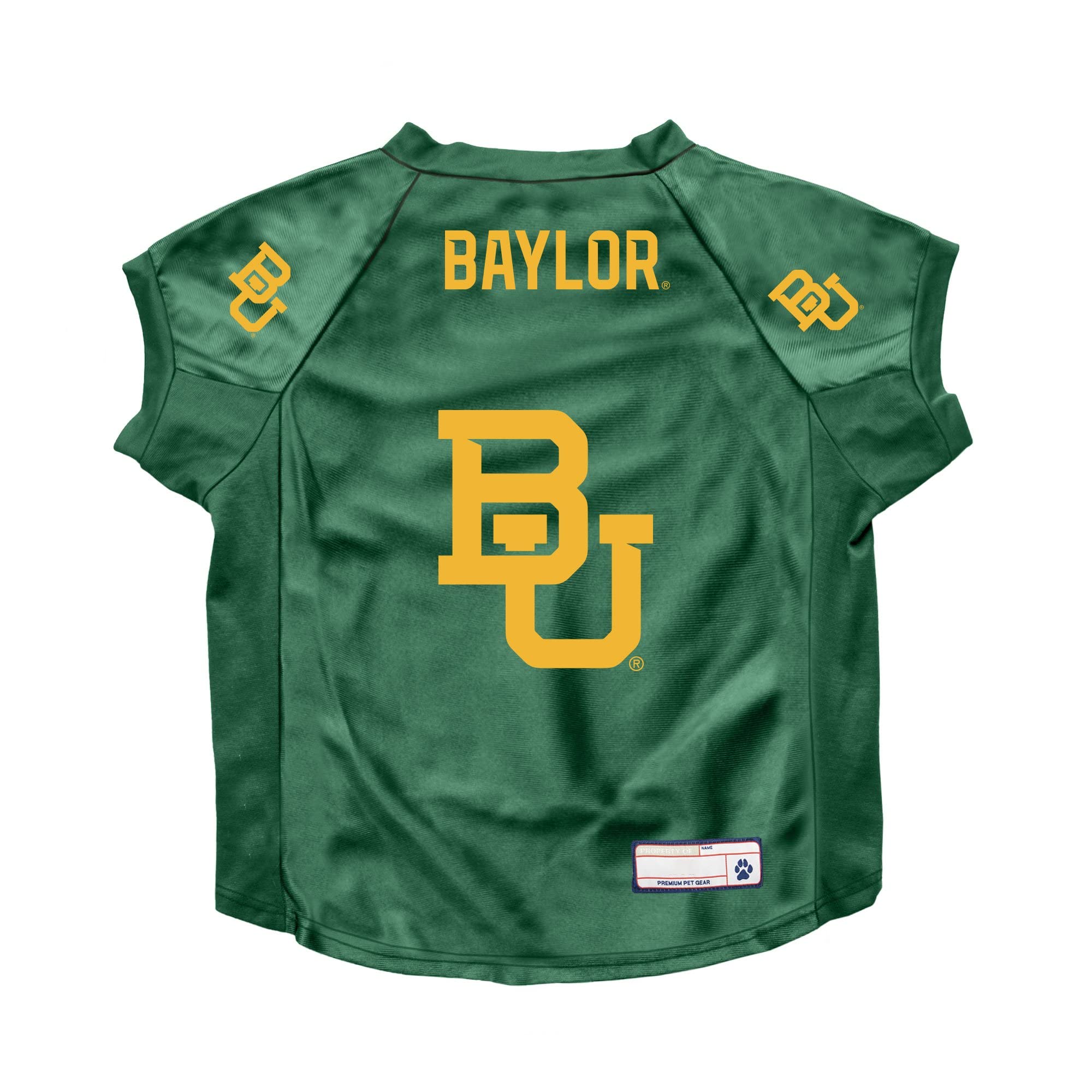 Baylor Bears Pet Dog Jersey Stretch Team Color Big Dog