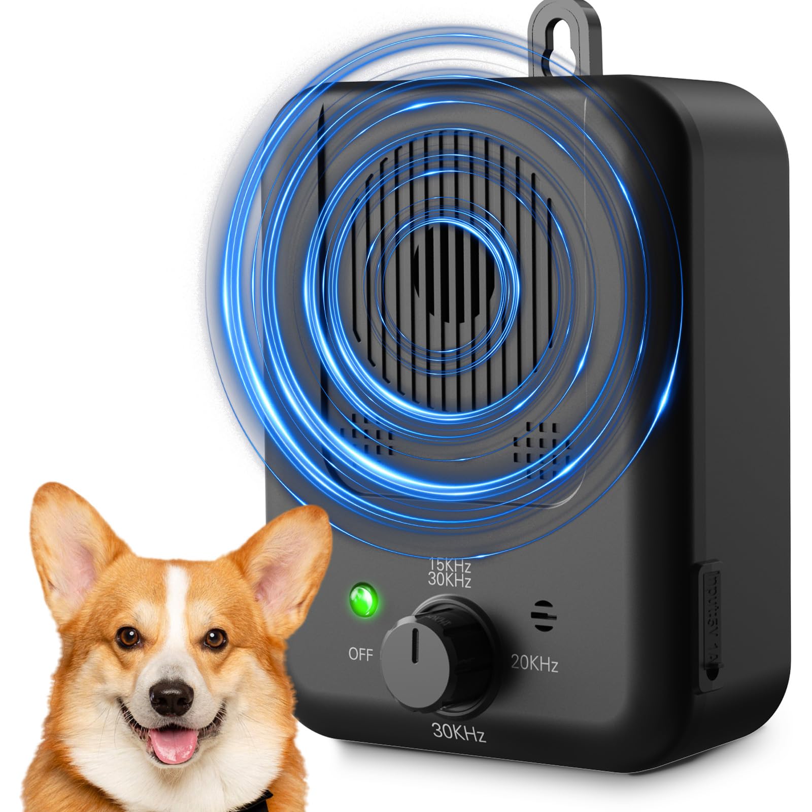 Anti Barking Device for Dogs, Rechargeable Ultrasonic Bark Control Devices with 3 Modes, 50FT Stop Neighbors Dog Bark, Waterproo