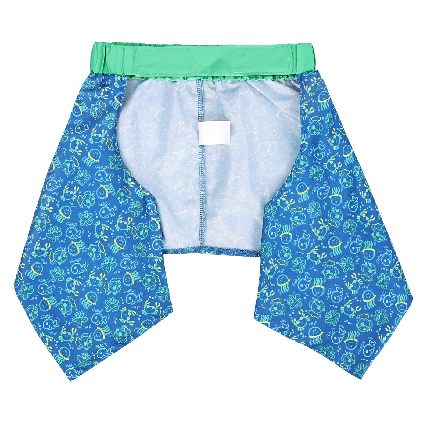 Hde Dog Swim Trunks Hawaiian Board Shorts Beach Pool Swimsuit For Xs To Xxl Dogs Glowing Sea Creatures - Xxl