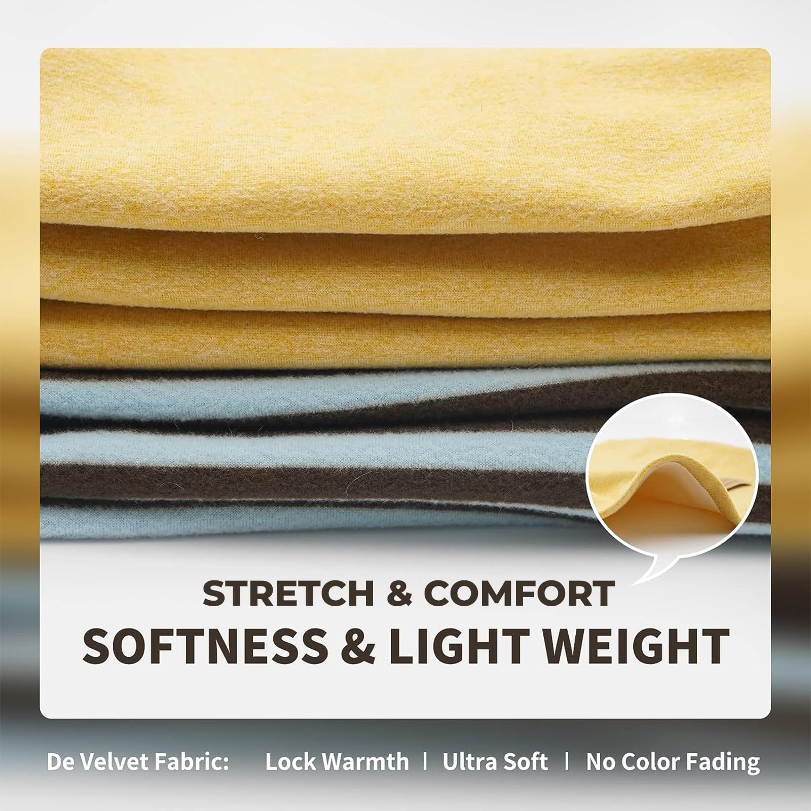 Kyeese 2Pack Dog Coat Turtleneck Stretchy Dog Sweater Super Soft Dog Cold Weather Coat For Small Dogs In Sleeveless Design, Yellow,Xl