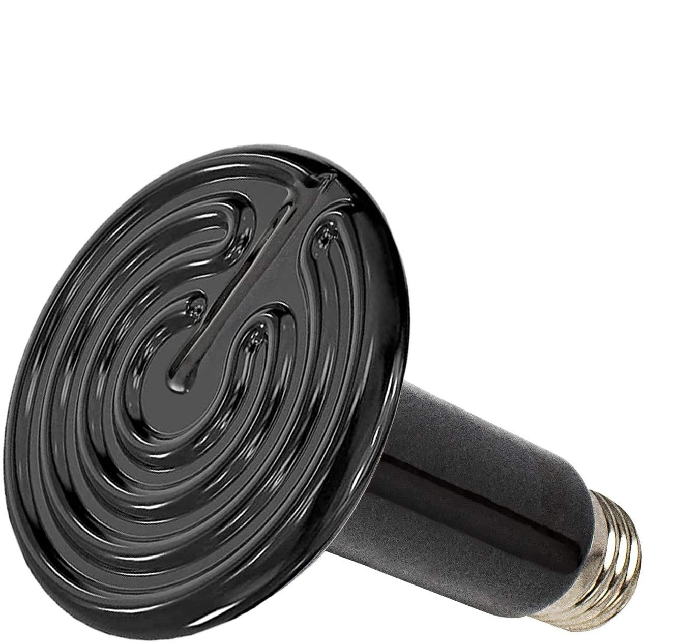 BOEESPAT 250W Ceramic Heat Emitter Reptile Heat Lamp Bulb Chicken Heater Light for Pet Brooder Coop Lizard Turtle Aquarium Snake