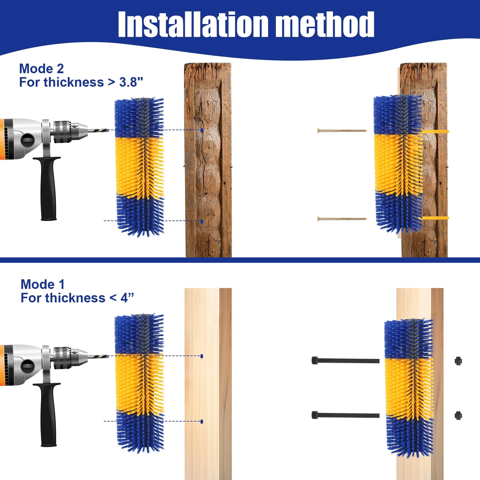 2Pcs Livestock Scratching Brush, Cow, Horse, Goat, Livestock Brushes For Scratching, Horse Brush, Cow Brush, Goat Scratching Pos