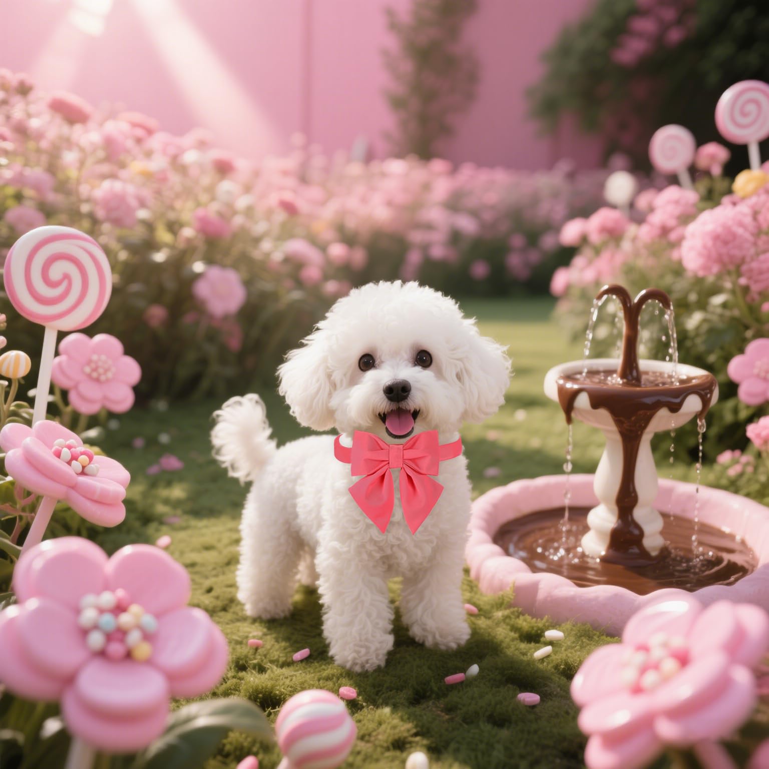 Maca Bates Dog Collar With Peach Pink Bow Bowtie For Dogs Solid Colors Sailor Bow Tie Adjustable Breakaway Girly Collars Birthda