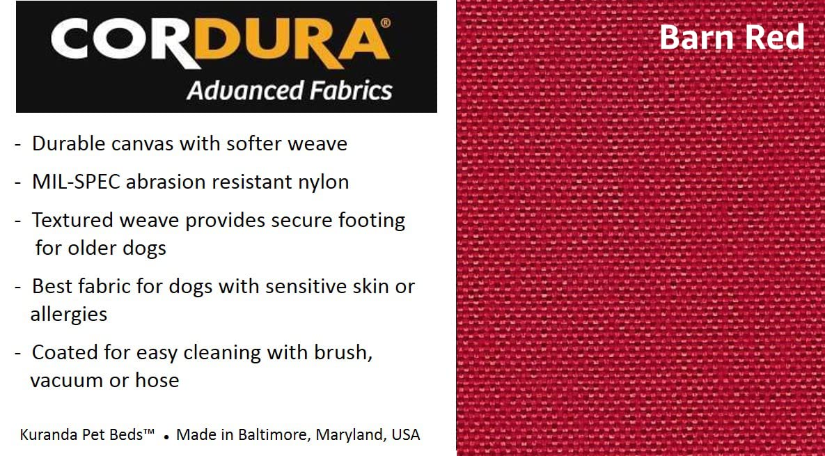 Kuranda Cordura Pad - Large - 40'' x 25'' - Red