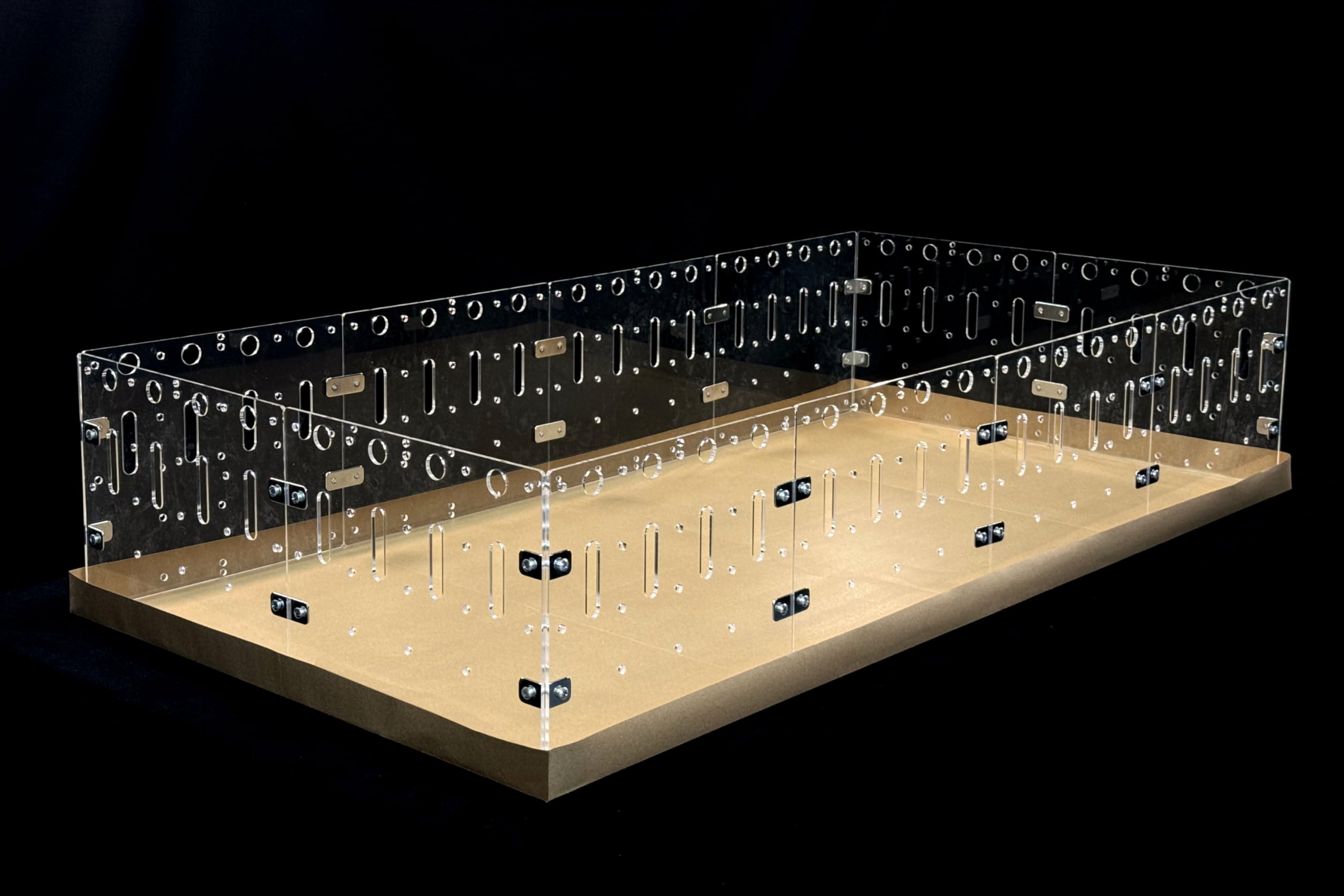 GuineaLoft 4x2ft Cage Disposable Bottom (6-Month Supply) - Large Liner Bag for Guinea Pig Cage Bottom, Water-Resistant Kraft Pap