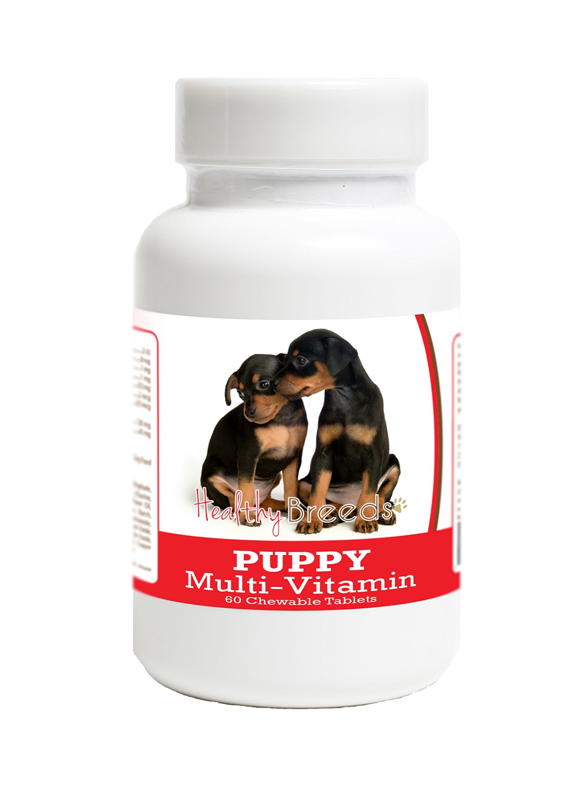 Healthy Breeds Miniature Pinscher Puppy Dog Multivitamin Tablet 60 Count