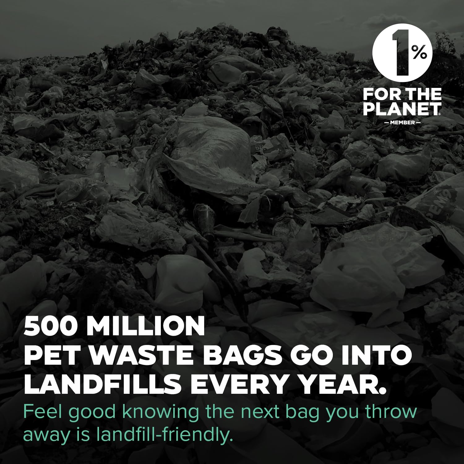 Doggy Do Good Next Pet Waste Bags, Landfill Friendly Recycled Plastic Unscented Dog Poop Bags, Leakproof, Strong, Thick Poop Bags For Dogs, Earth Friendly Poop Bags, 120 Count