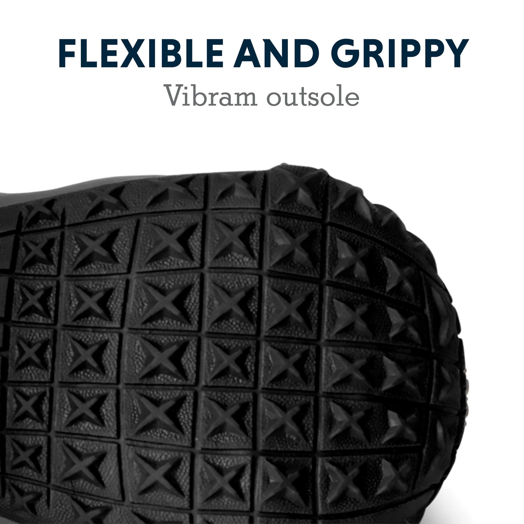 Ruffwear, Grip Trex Dog Boots, Outdoor Booties with Rubber Soles for Hiking and Running, Obsidian Black, 2.00''