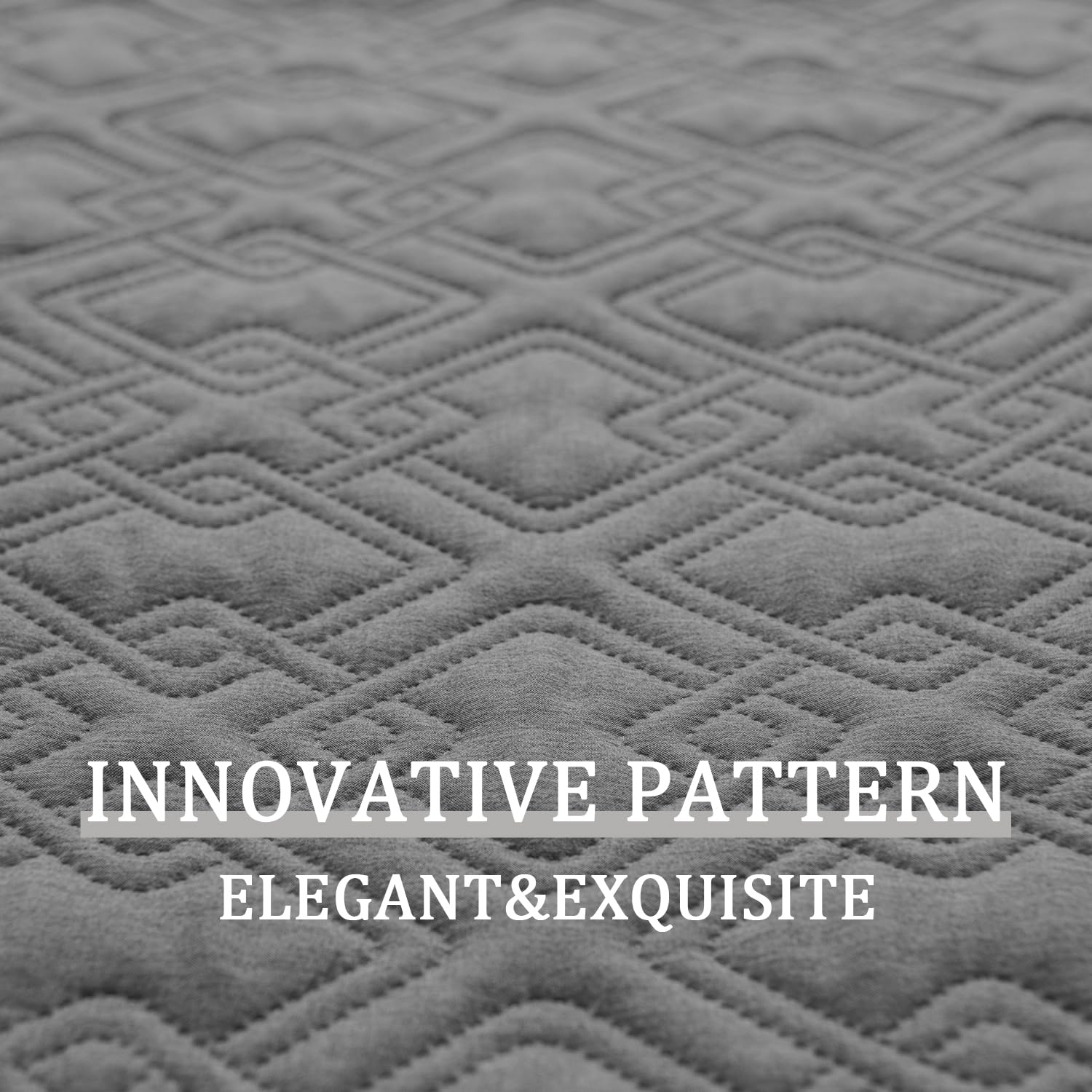 Fuguitex Waterproof Dog Bed Cover Dog Blanket For Pet Furniture Bed Couch Sofa Reversible Linen Texture(30''*53'',Light Grey+ Li