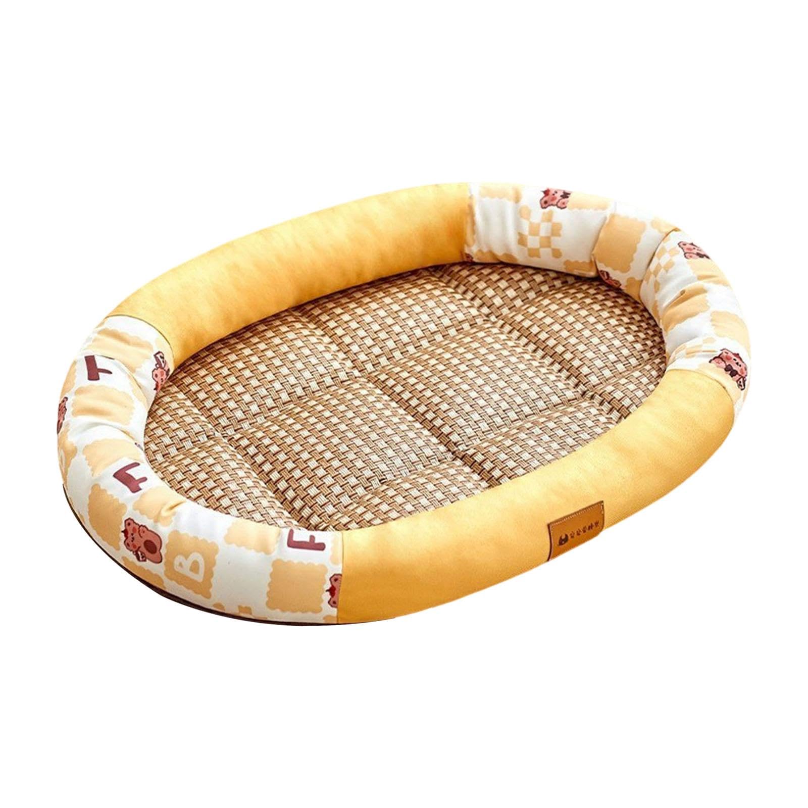 SHOPORA Pet Cooling Pad Playmat Breathable Puppy Kitten Nest for Cats and Small Dogs Yellow S | Pet Supplies | Dog Supplies | Be