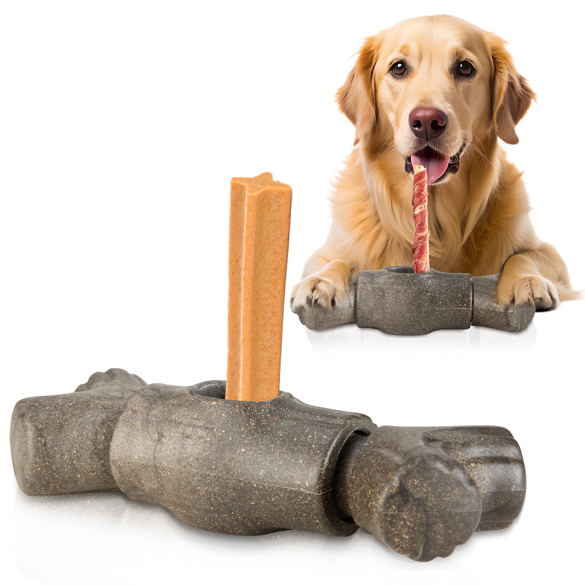 Bully Stick Holder For Dogs Bully Stick Safety Holder For Small Medium And Large Dogs Yak Chew Holder Dog Bone Holder For Chew S