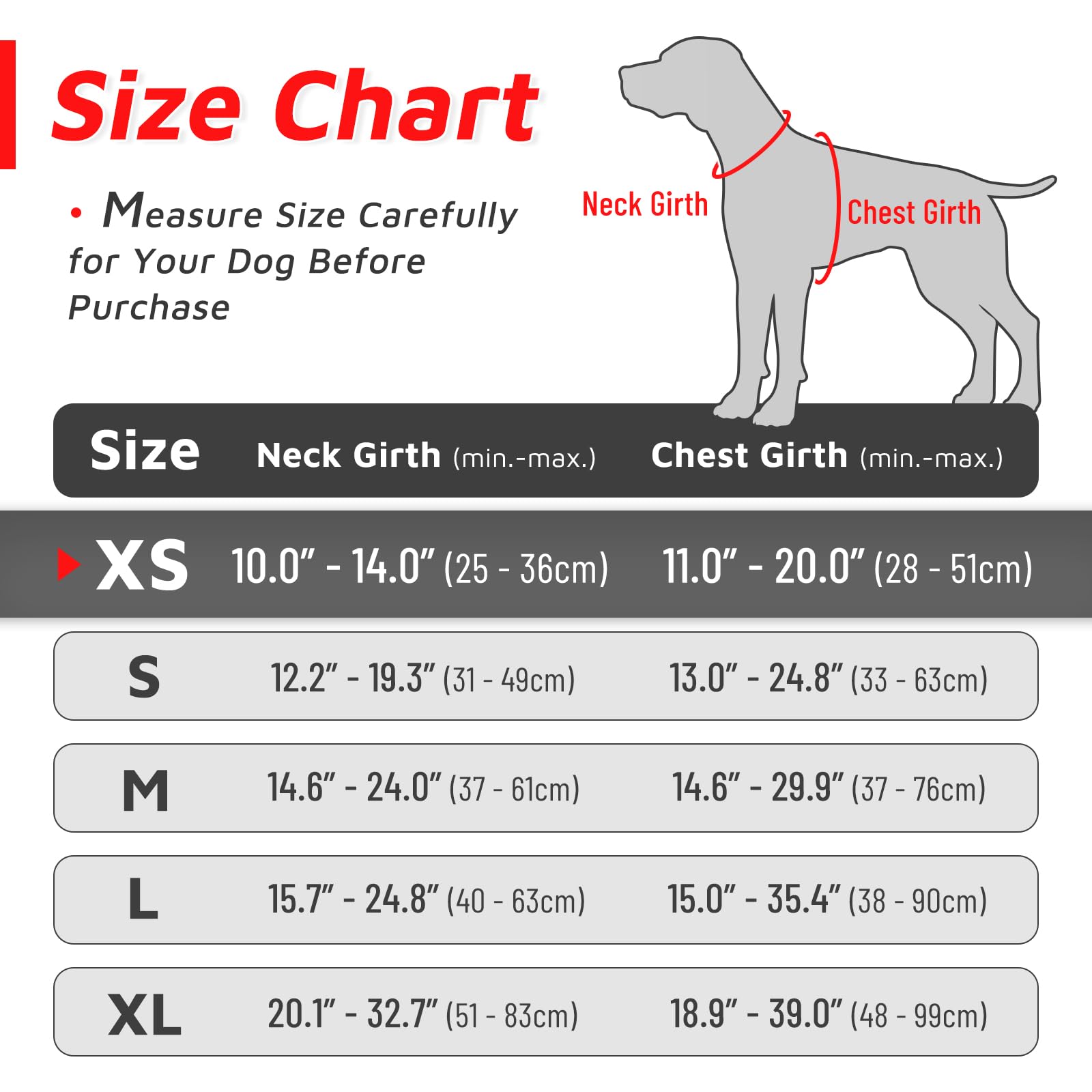 Eagloo Small Dog Harness No Pull, Service Vest With Reflective Strips And Control Handle, Adjustable And Comfortable For Easy Walking, No Choke Pet Harness With 2 Metal Rings, Red, Xs