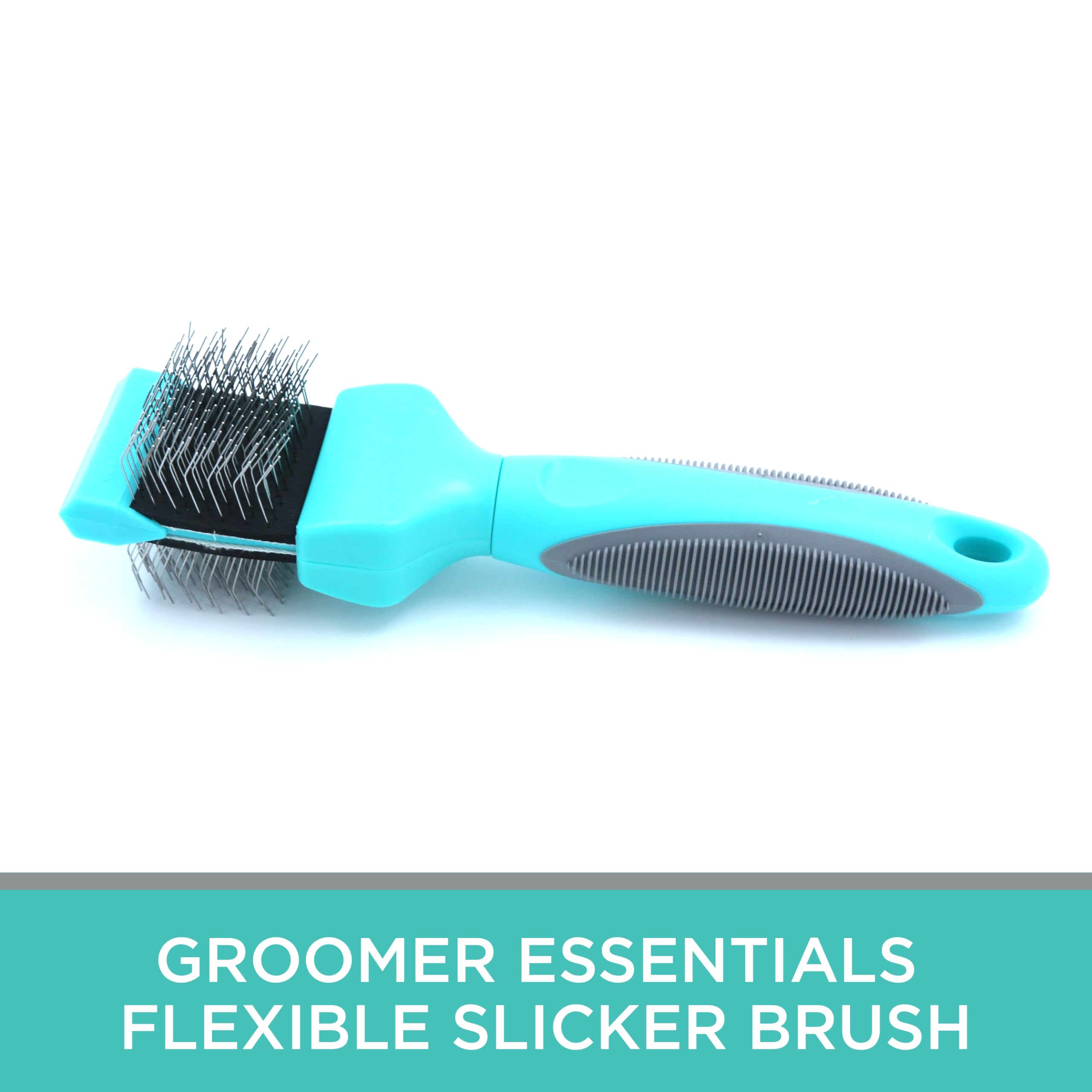 Groomer Essentials Flexible Slicker Brush - Single/Soft