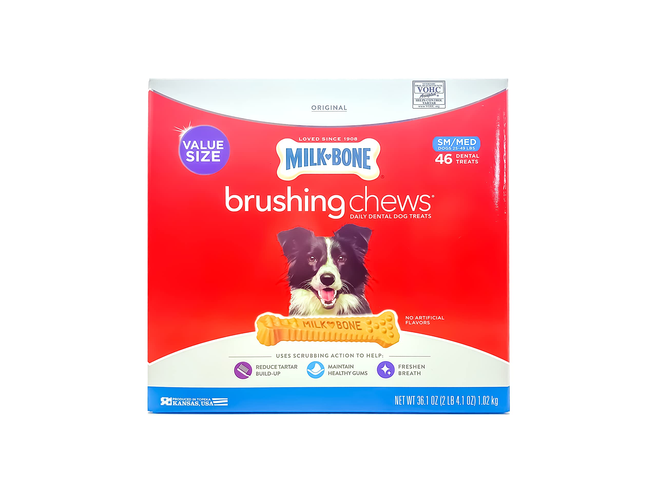 Brushing Chews Daily Dental Treats - Small/Medium