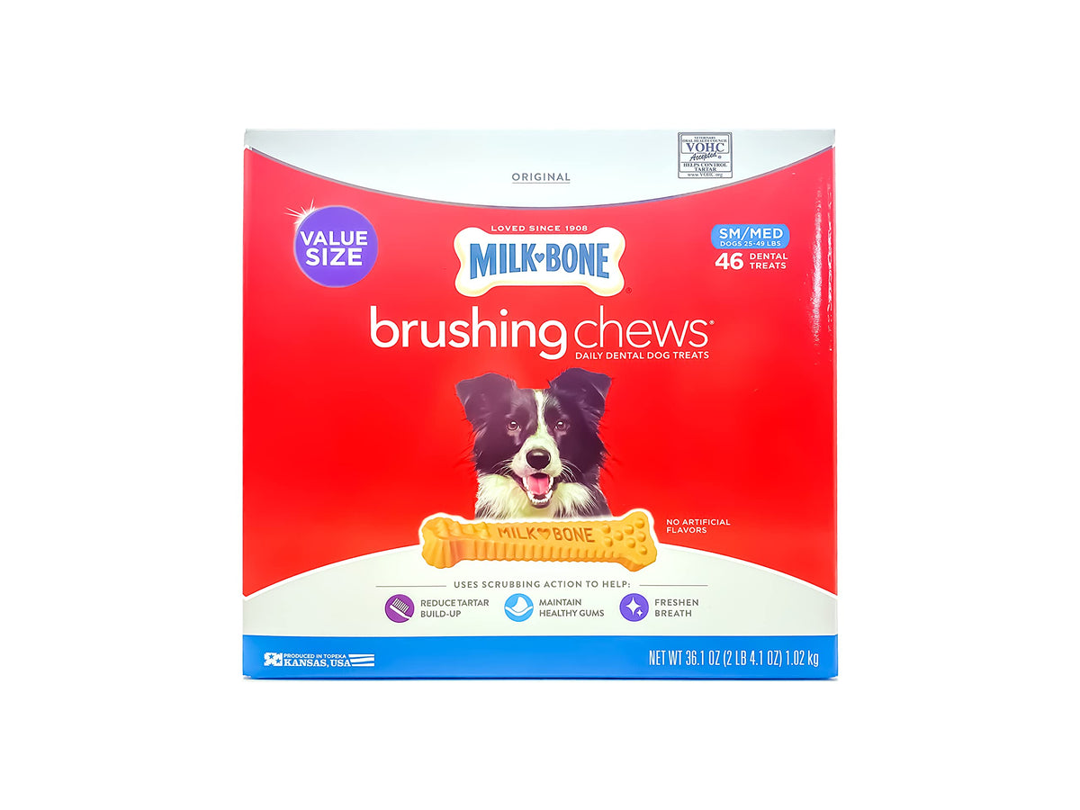 Brushing Chews® Daily Dental Treats - Small/Medium