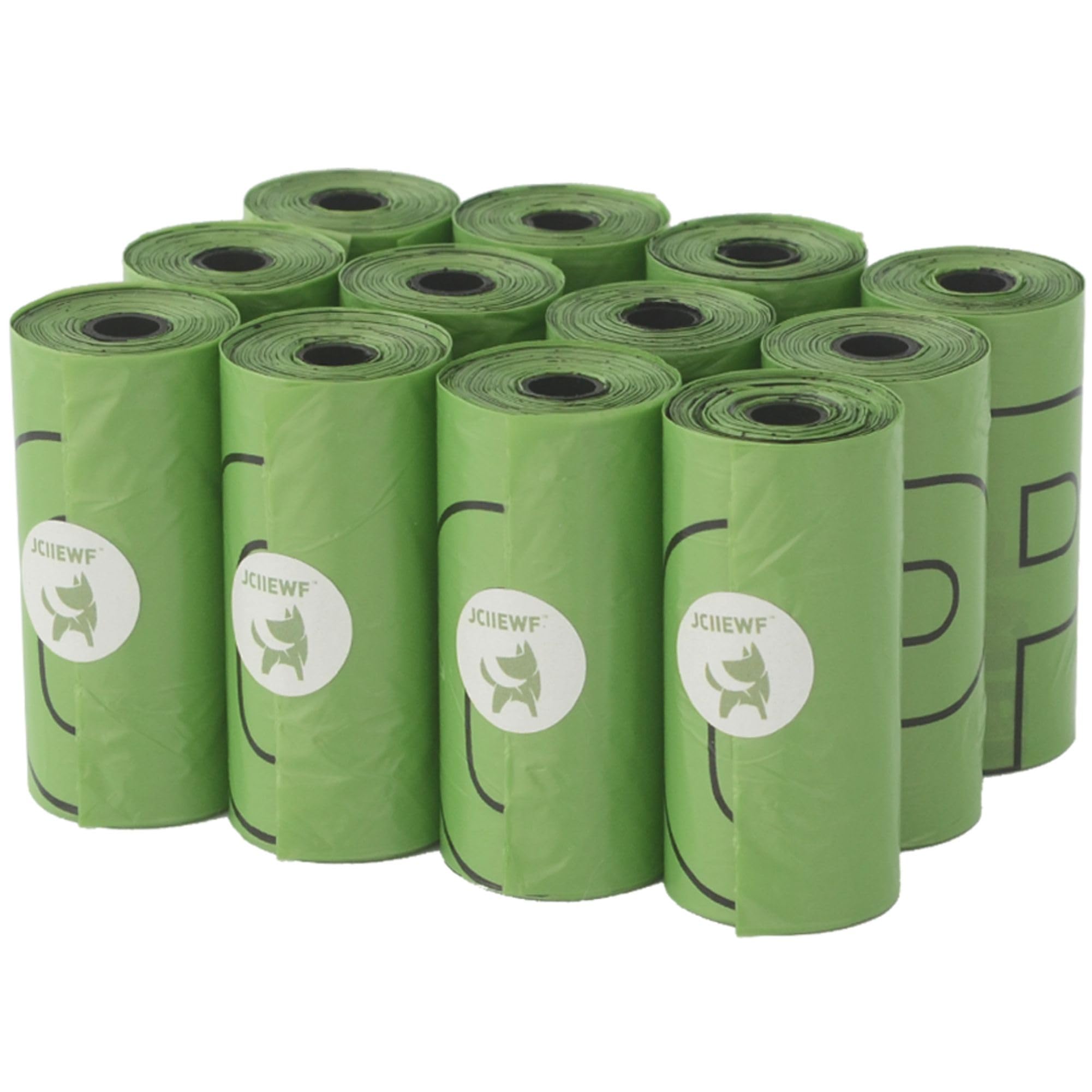 180 Count 13    X 9    Dog Poop Bags Rolls | Leakproof, Extra Thick & Tear-Resistant Waste Bags For Dogs, Cats & Pets | Unscente