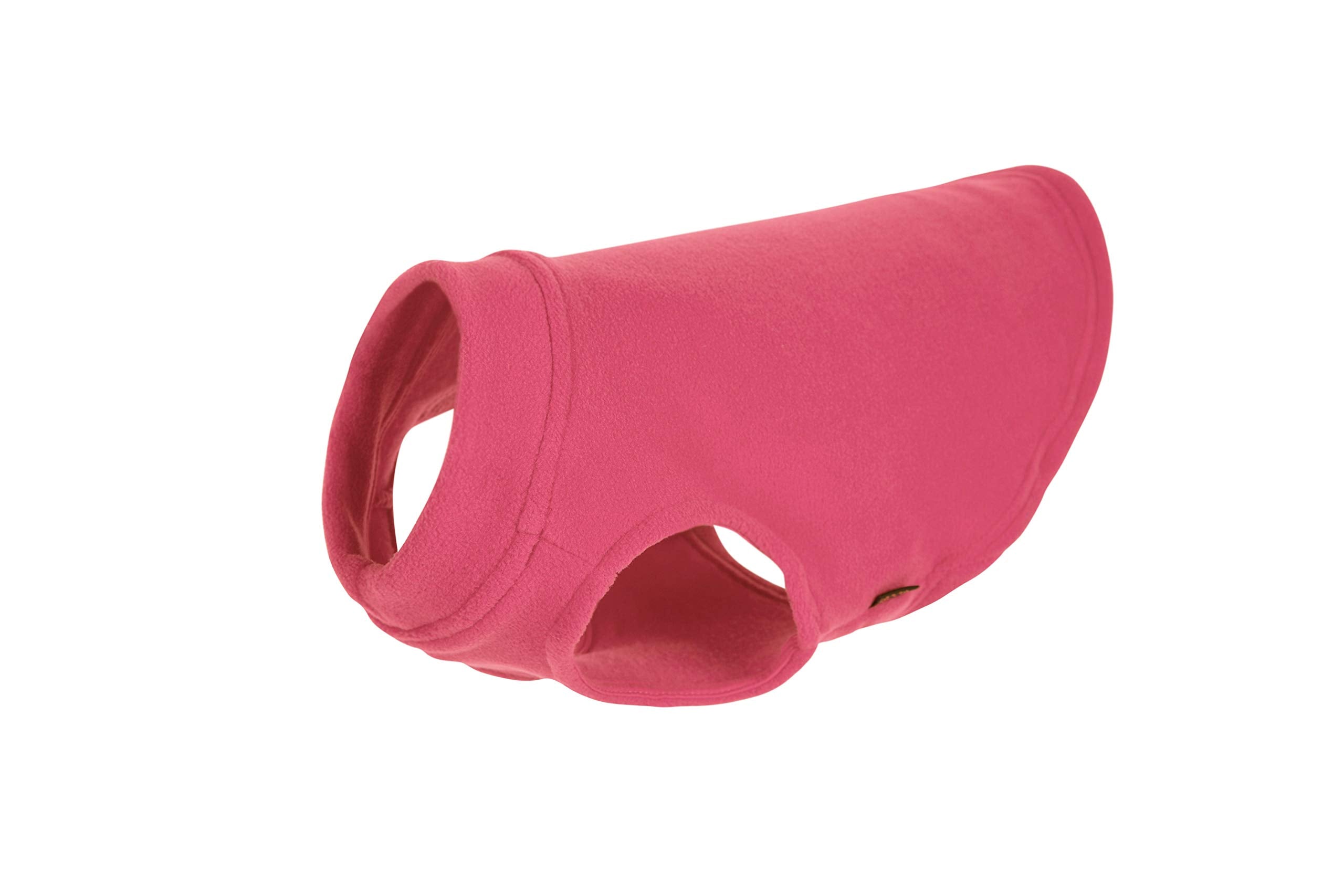 Gooby Stretch Fleece Vest Dog Sweater - Pink, Medium - Warm Pullover Fleece Dog Jacket - Winter Dog Clothes For Small Dogs Boy Or Girl - Dog Sweaters For Small Dogs To Dog Sweaters For Large Dogs