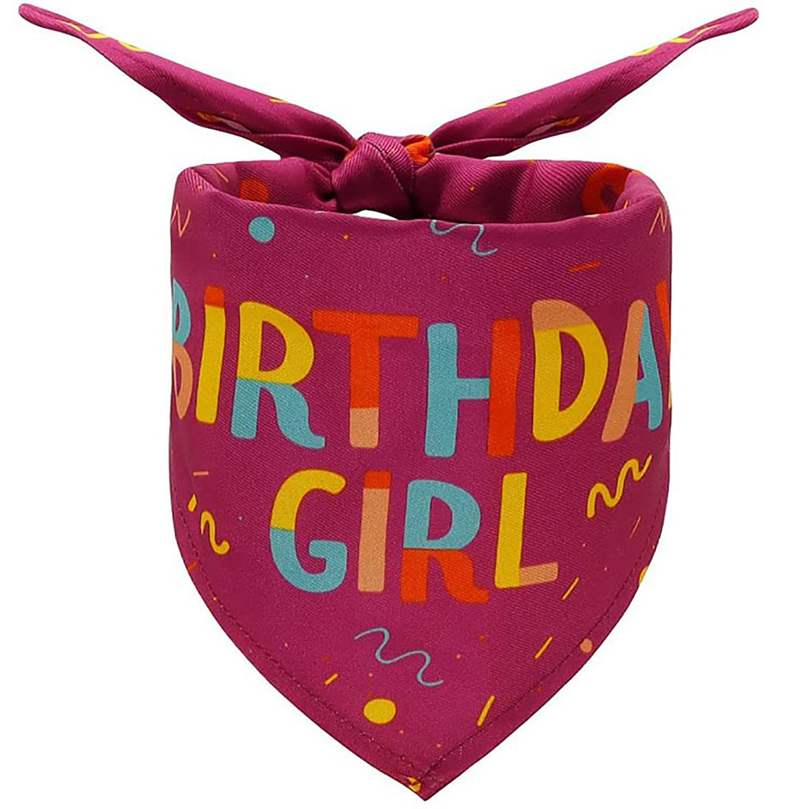Lcekterur Dog Birthday Party Supplies Dog Birthday Girl Bandana Happy Birthday Party Supplies Triangle Dog Birthday Scarf Access