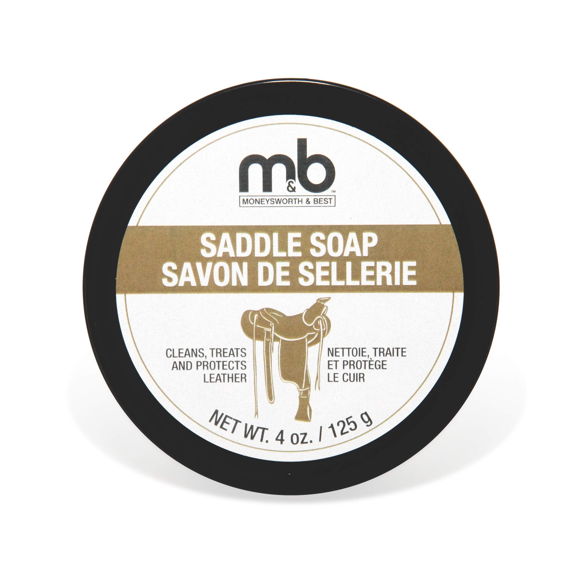 Moneysworth & Best Saddle Soap Tub, 4-Ounce