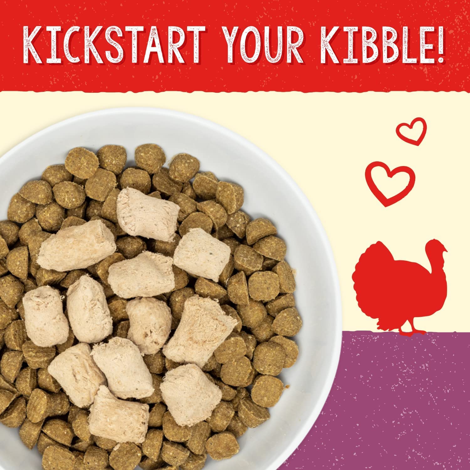 Stella and Chewys Dog Freeze-Dried Meal Mixer Tantalizing Turkey 1Oz (Case of 8)