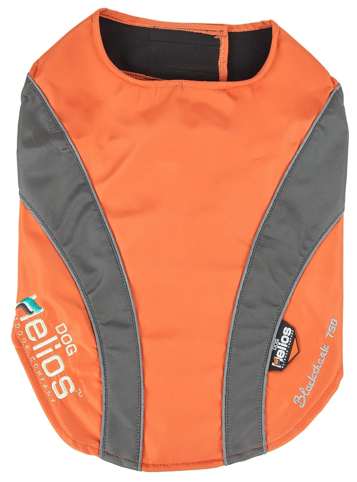DOGHELIOS High Octane Softshell Neoprene Polar Fleece Reflective Performance Pet Dog Coat Jacket w/ Blackshark technology, X-S