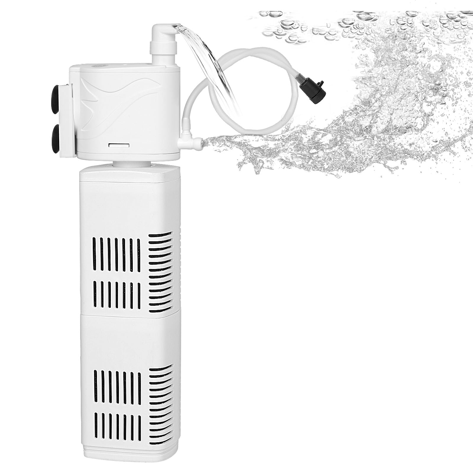 The Fish Tank Filter Is Suitable For 80-160 Gallon Aquariums, Filtering/Oxygenating/Water Circulation. Built-In Biochemical Filt