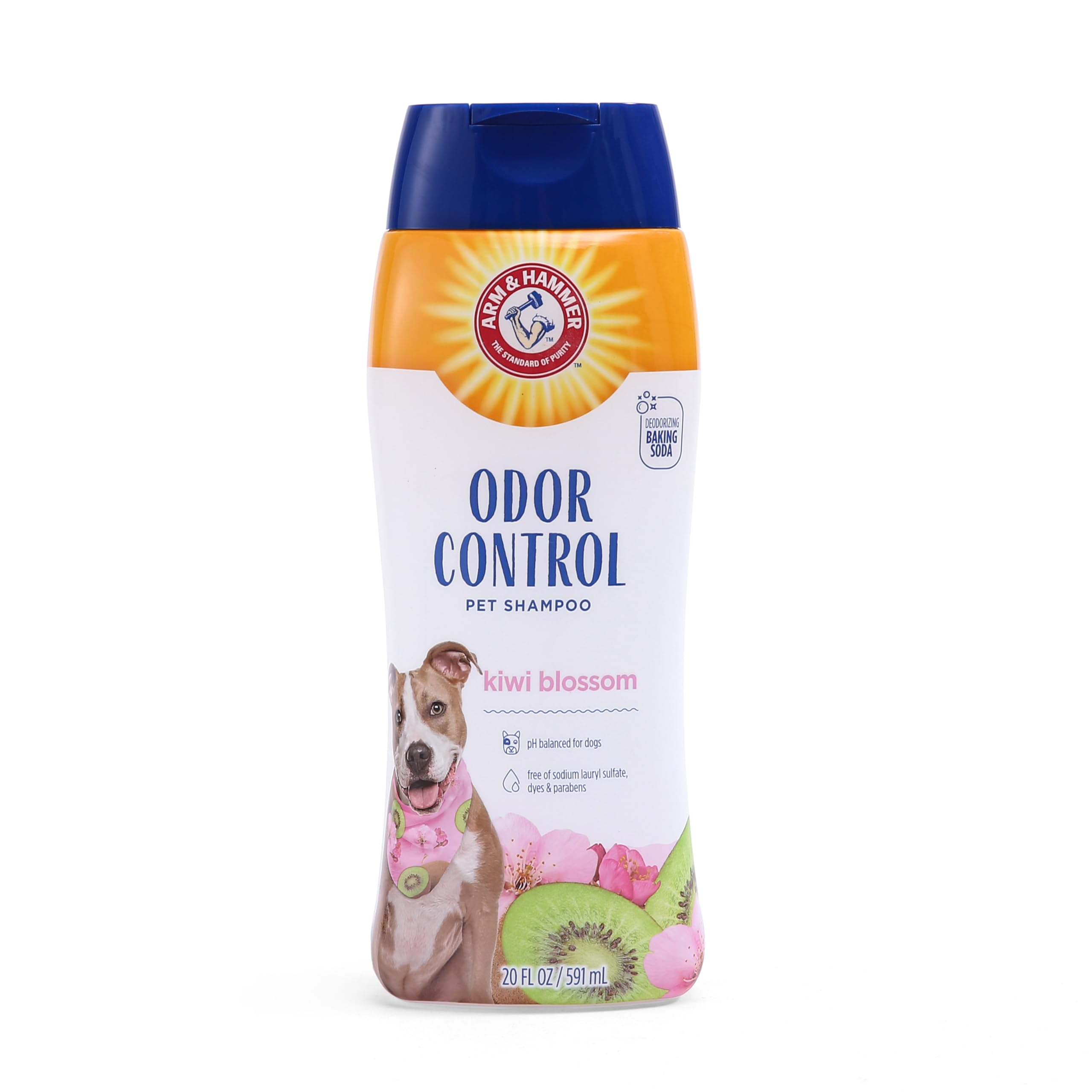 Arm & Hammer for Pets Super Deodorizing Shampoo for Dogs | Best Odor Eliminating Dog Shampoo | Great for All Dogs & Puppies, Fre