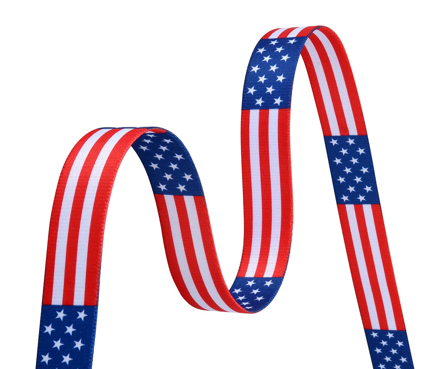Mihqy American Flag Dog Collar - Patriotic, Us Flag Pattern, Star & Stripes, Fourth Of July Dog Collar, Adjustable For Small Med