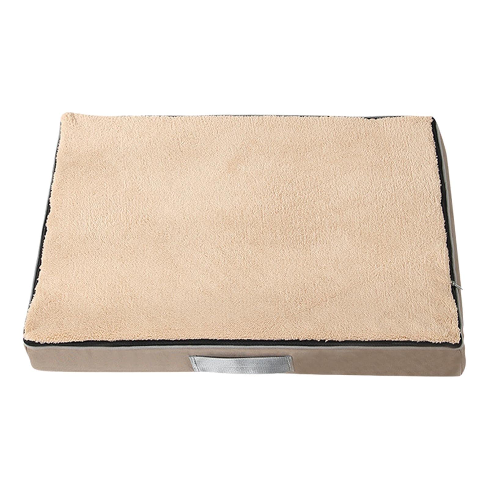 MERISHOPP Warm Dog Bed Sleeping Pad Kennel Soft Blanket Washable for Indoor Cats Khaki Dogs | Cats | Puppy | pet | Rabbit | Pers