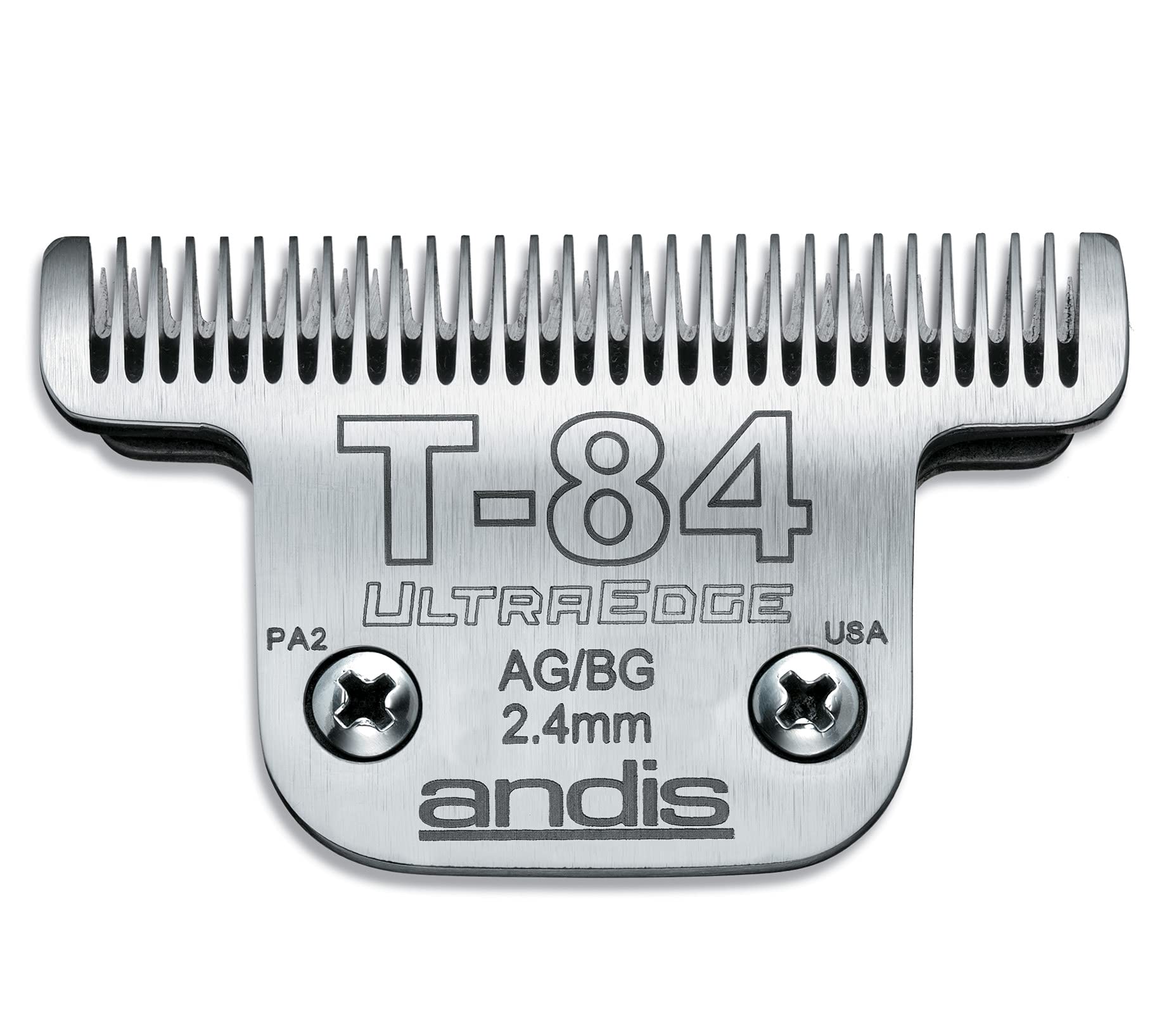 Andis - 21641, Ultra Edge Dog Clipper Blade - Carbon-Infused Steel With Exclusive Hardening Process, Long-Lasting Blades, 3/32-I