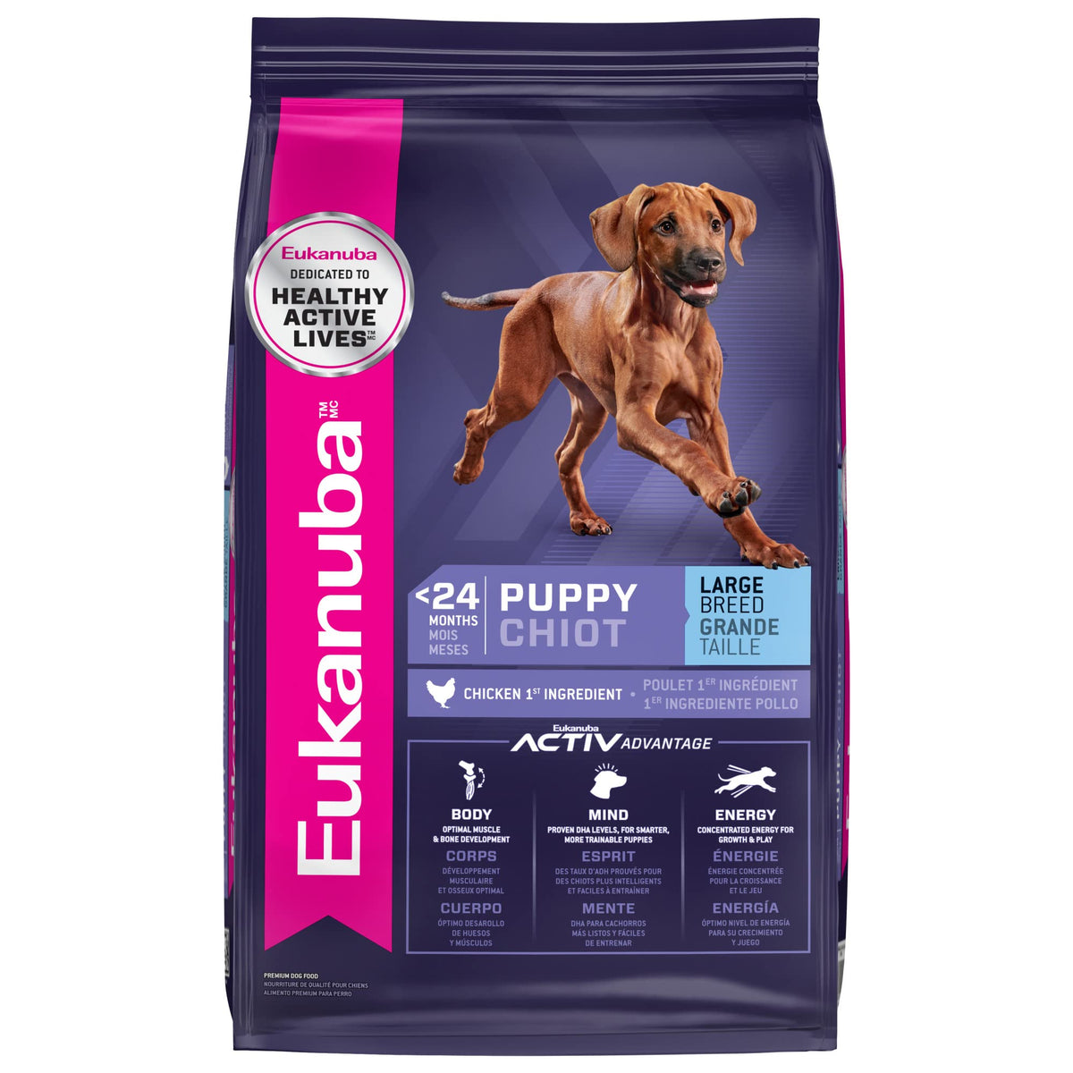 Eukanuba Puppy Large Breed Dry Dog Food, 4.5 Lb. Bag