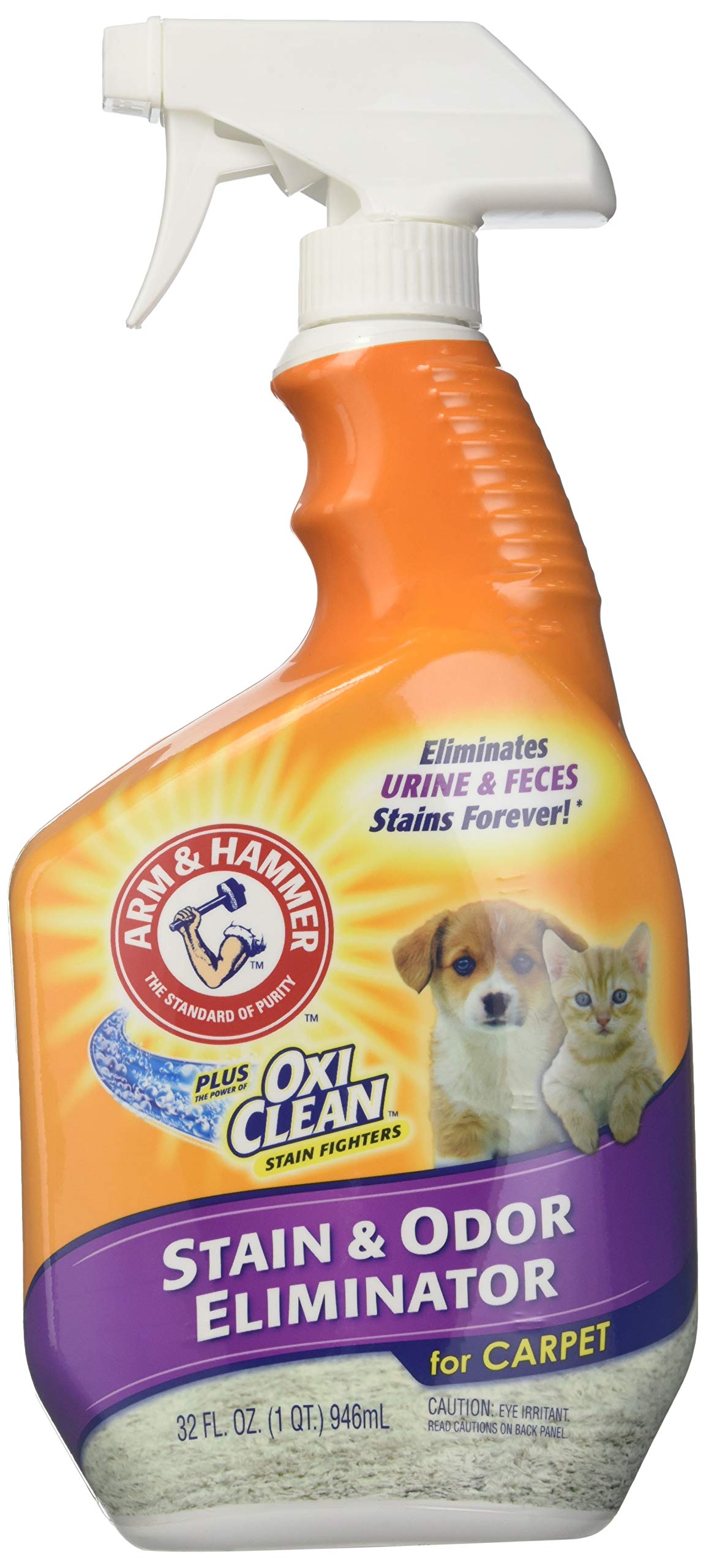 Arm & Hammer Pet Stain & Odor Remover Plus Oxiclean, 32 Fl Oz